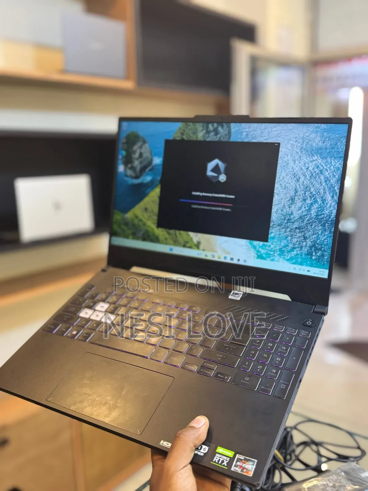 New Laptop Asus TUF Gaming A15 16GB AMD Ryzen 7 SSD 512GB