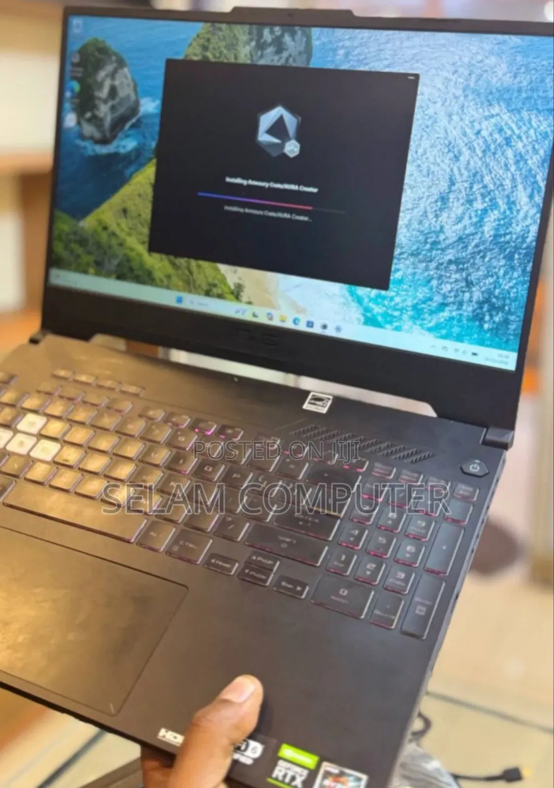 New Laptop Asus TUF Gaming A15 16GB AMD Ryzen 7 SSD 512GB