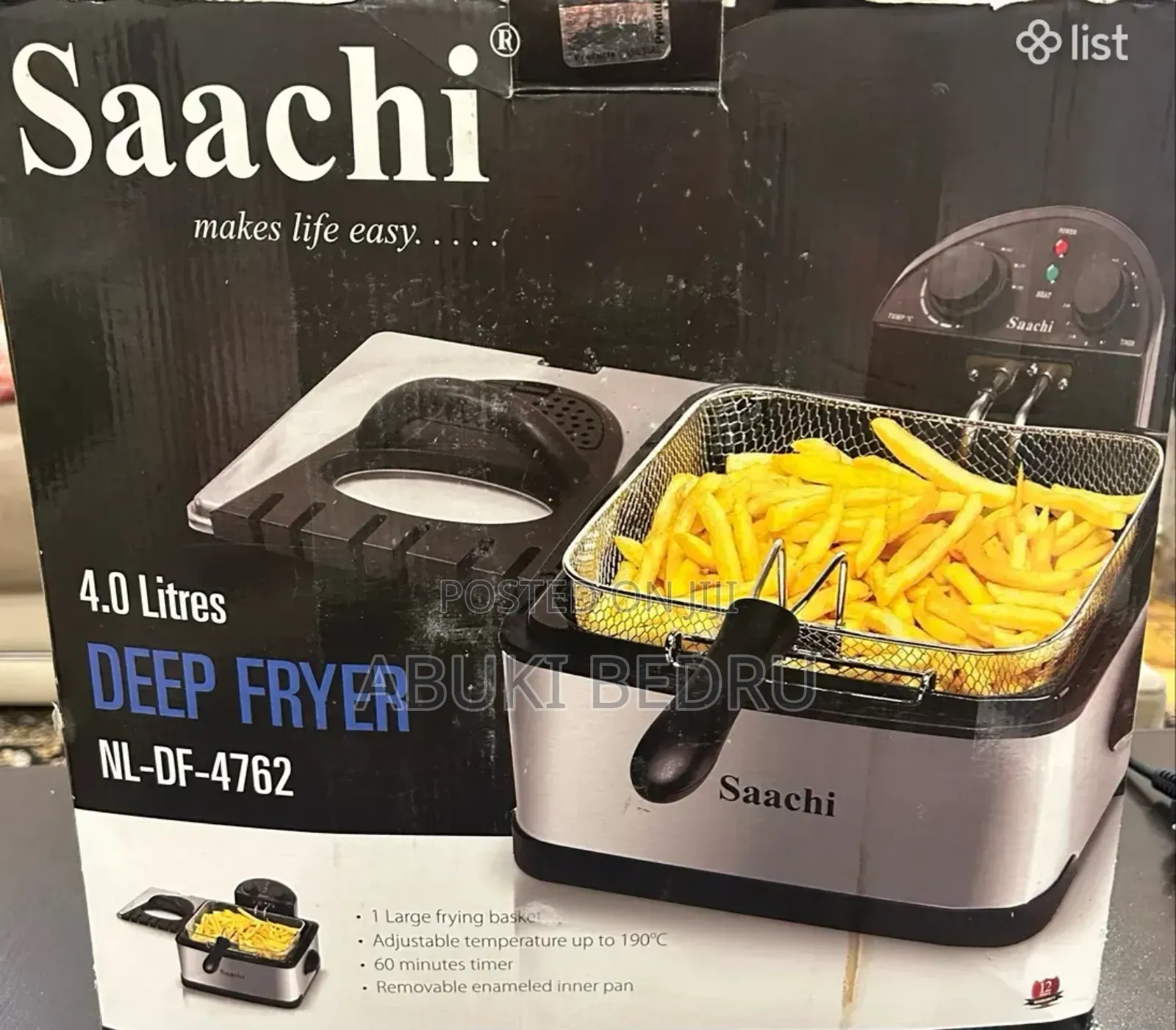 Saachi Deep Fryer
