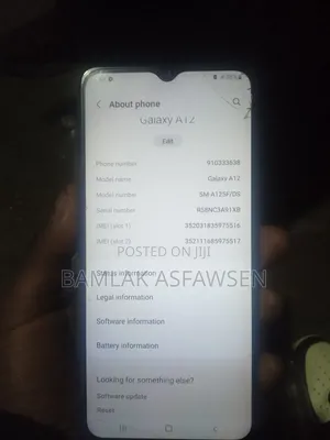 Samsung Galaxy A12 64 GB Black