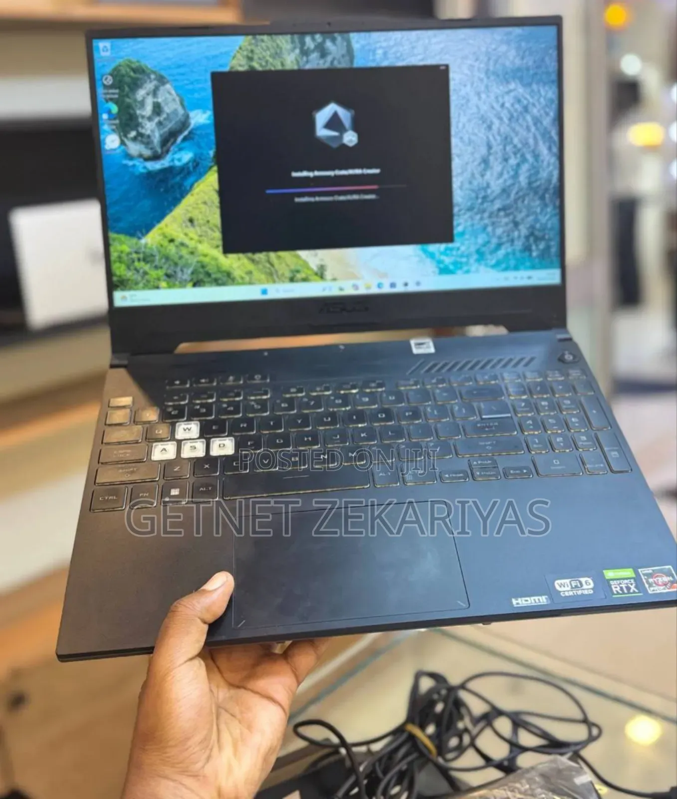 New Laptop Asus TUF Gaming A15 16GB AMD Ryzen 7 SSD 512GB