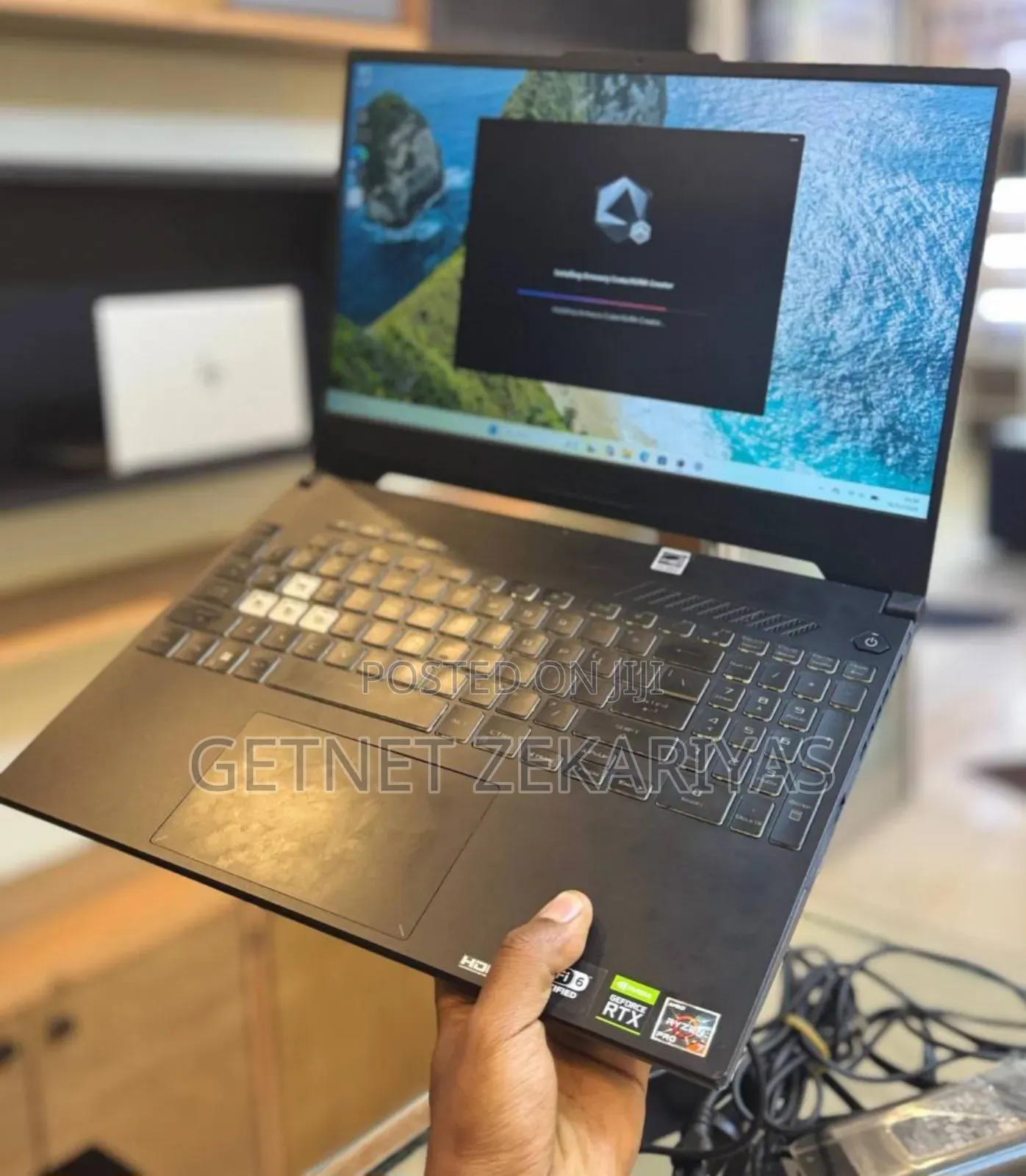 New Laptop Asus TUF Gaming A15 16GB AMD Ryzen 7 SSD 512GB