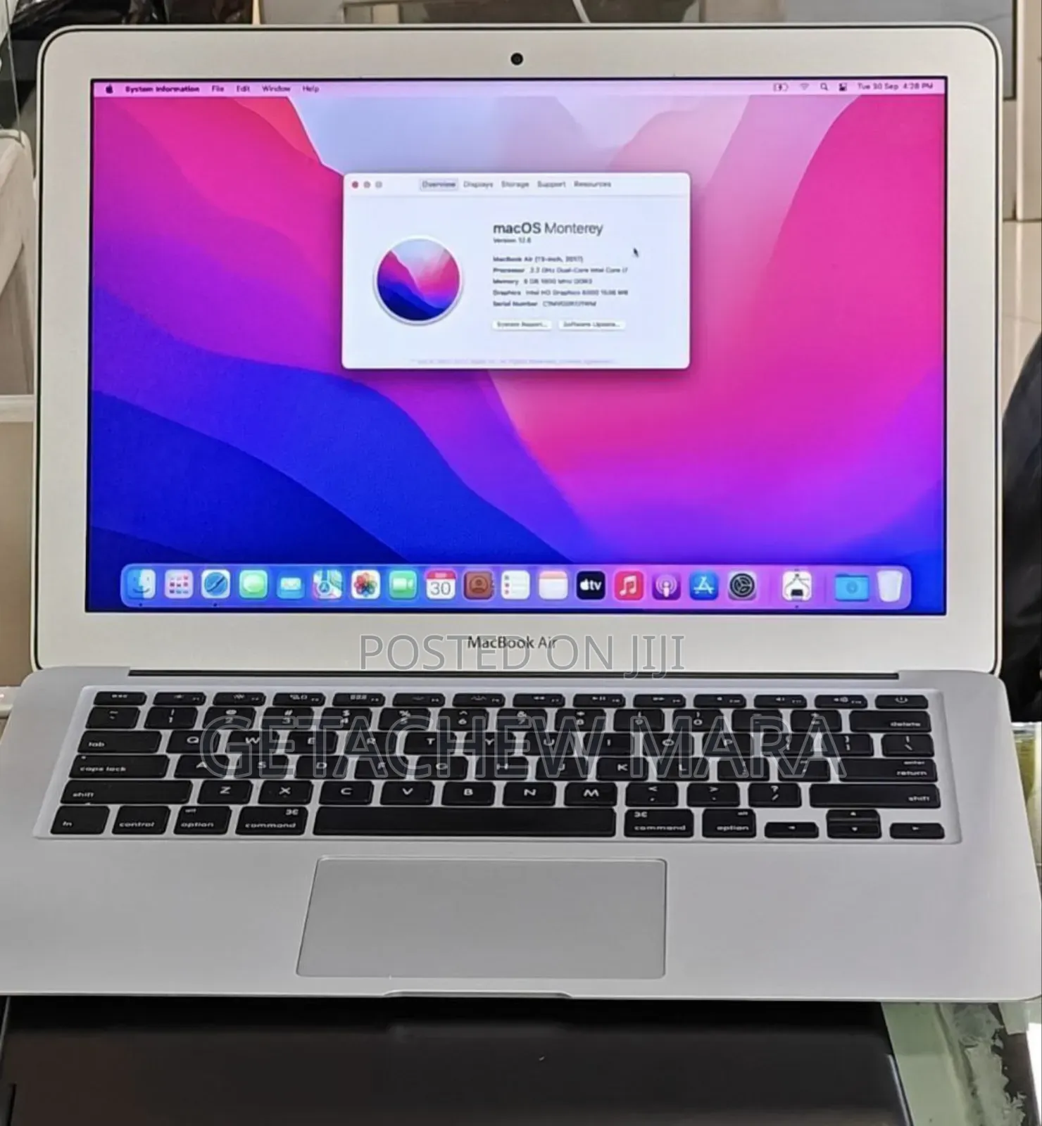 New Laptop Apple MacBook Air 2017 8GB Intel Core i7 SSD 512GB