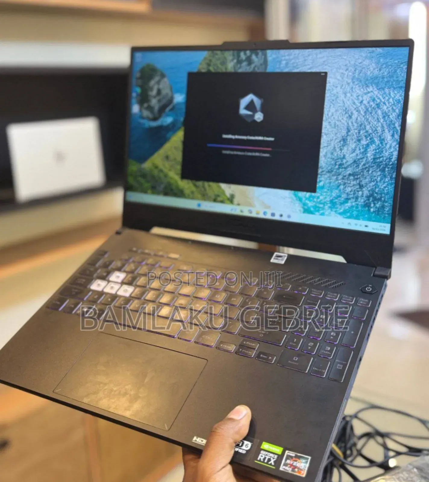 New Laptop Asus TUF Gaming A15 16GB AMD Ryzen 7 SSD 512GB