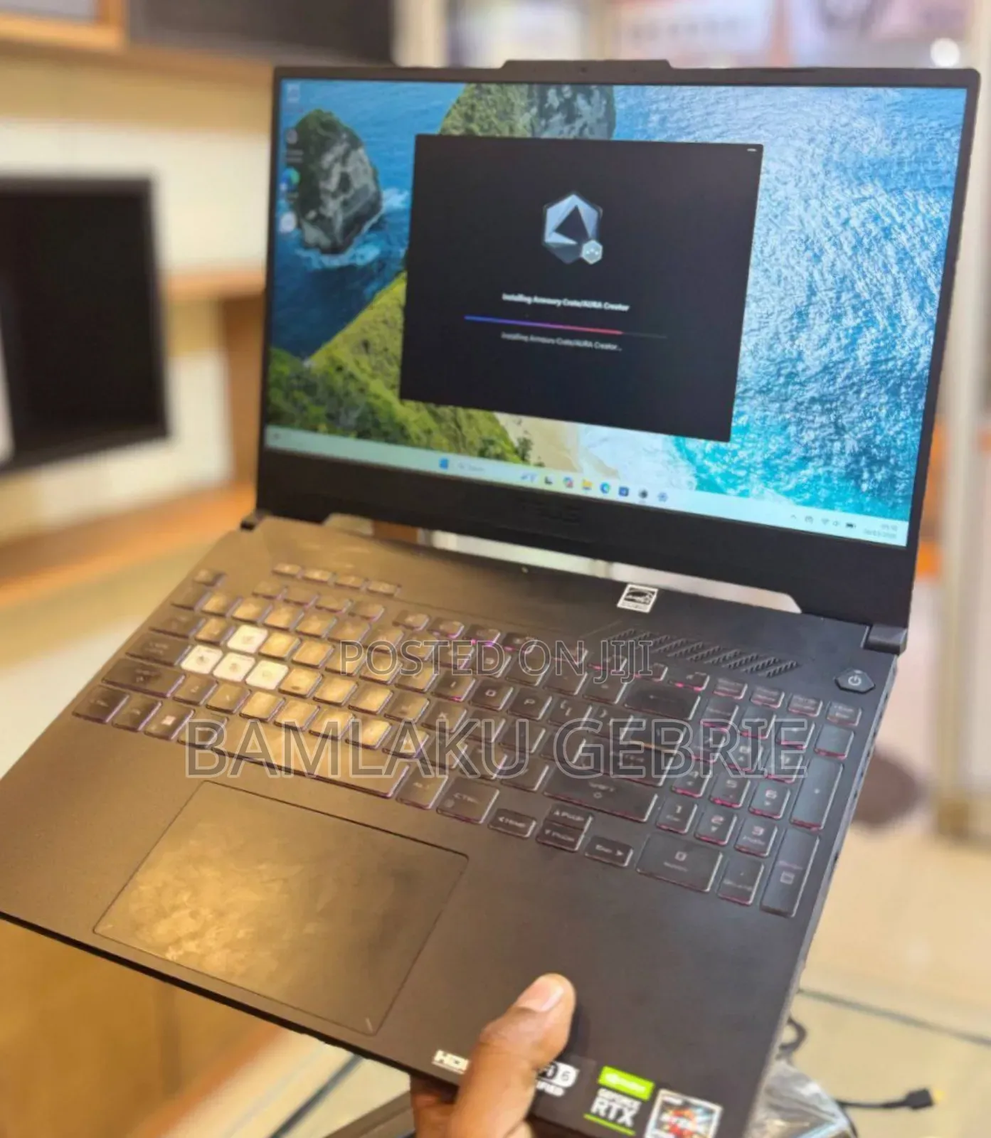New Laptop Asus TUF Gaming A15 16GB AMD Ryzen 7 SSD 512GB