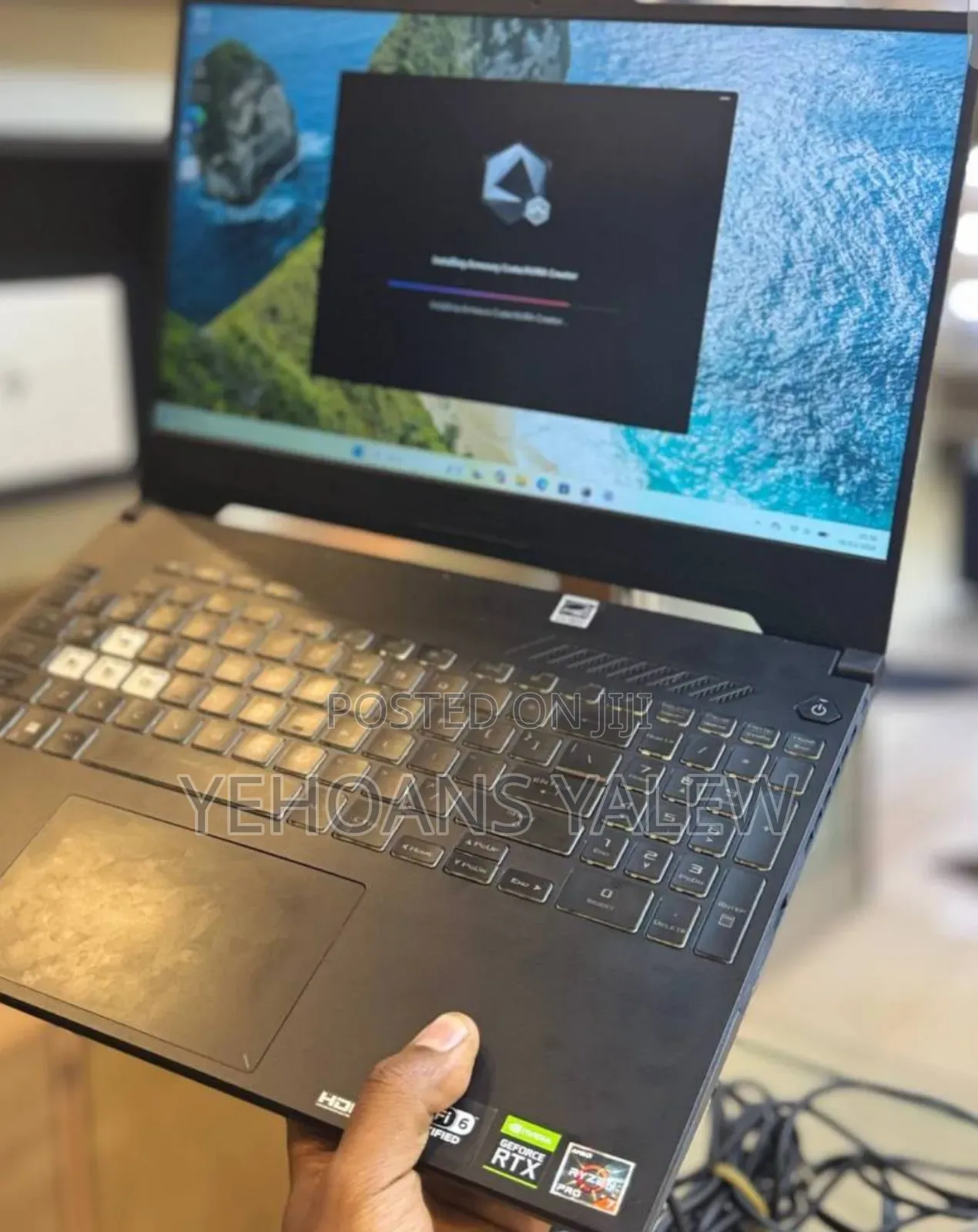 New Laptop Asus TUF Gaming A15 16GB AMD Ryzen 7 SSD 512GB