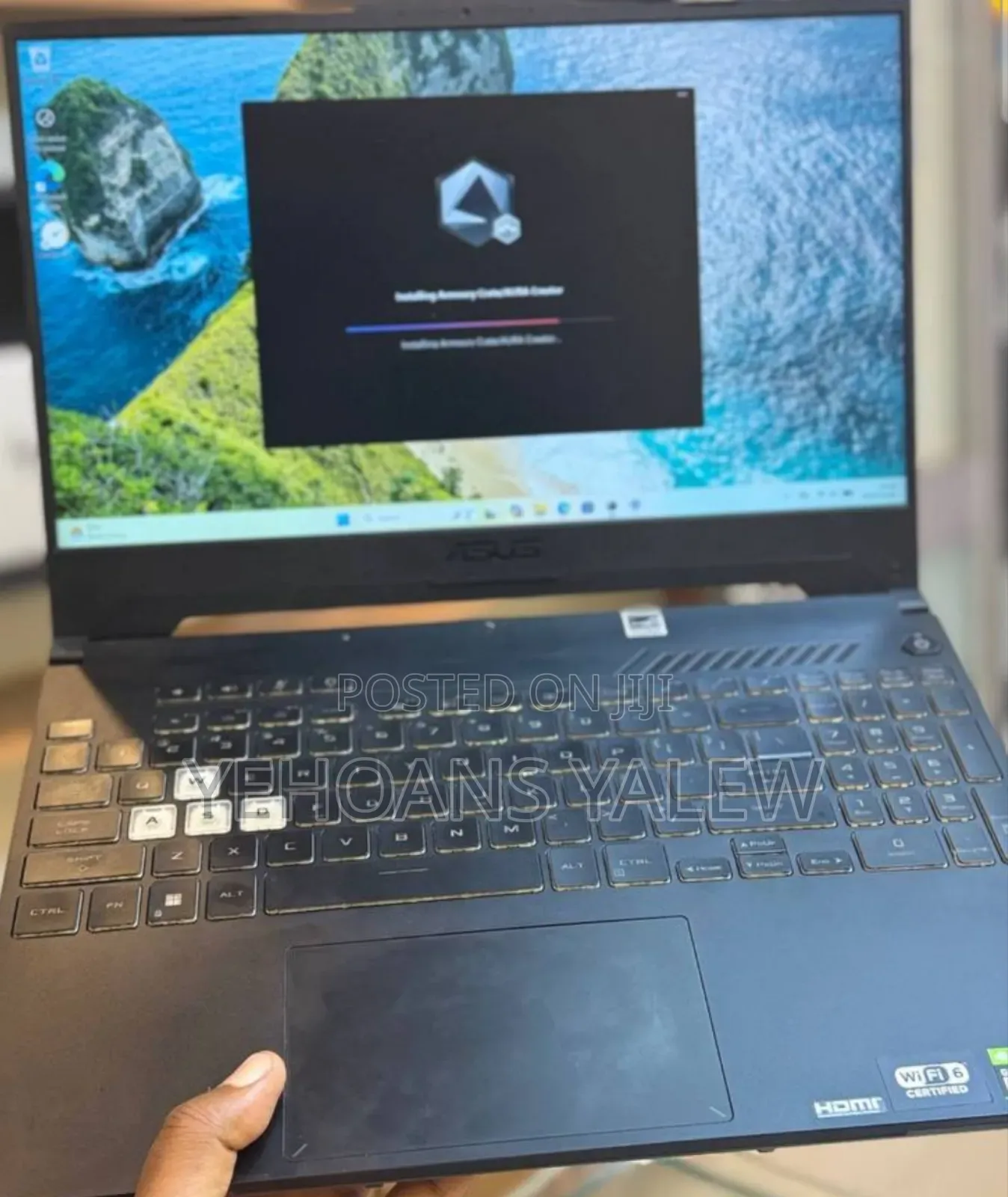 New Laptop Asus TUF Gaming A15 16GB AMD Ryzen 7 SSD 512GB