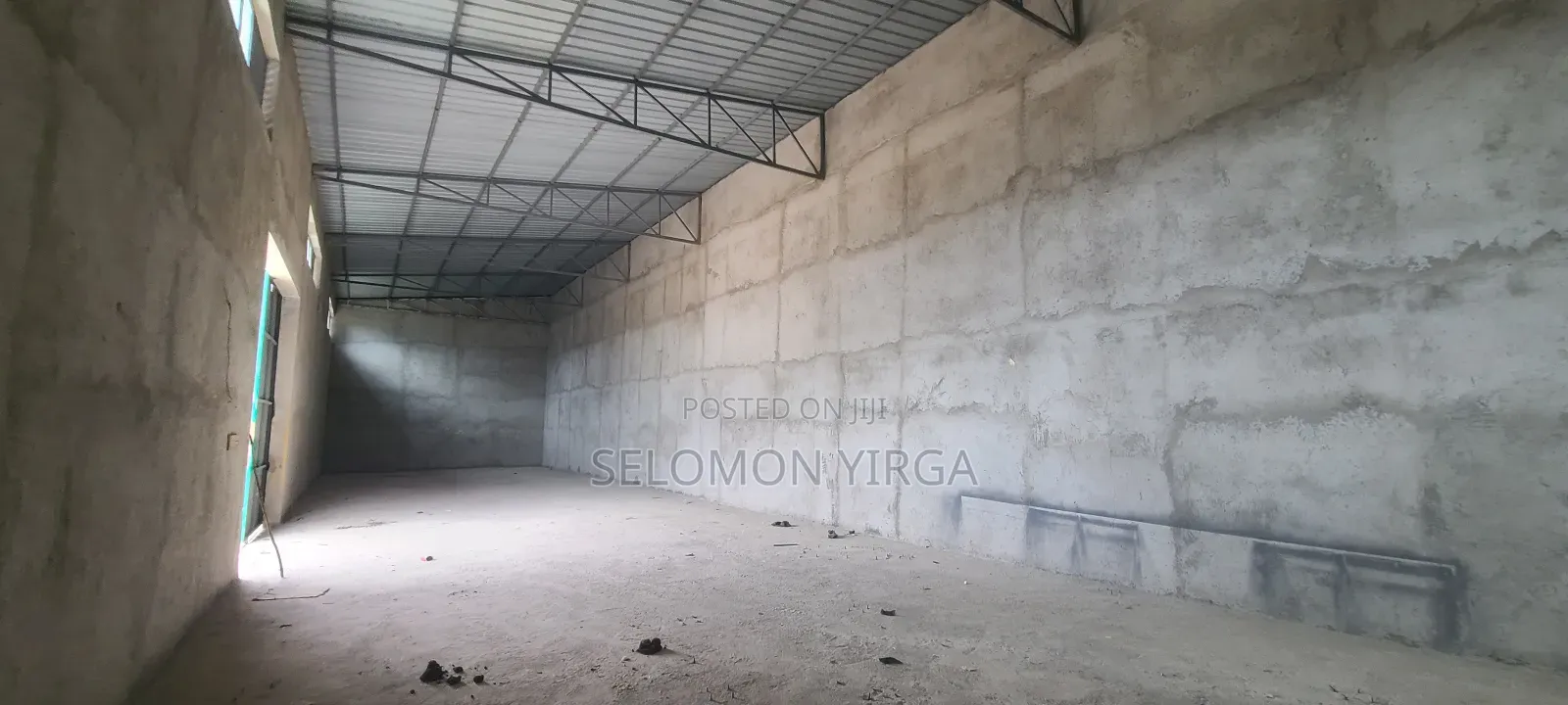 የሚከራይ መጋዘን ቃሊቲ አከባቢ