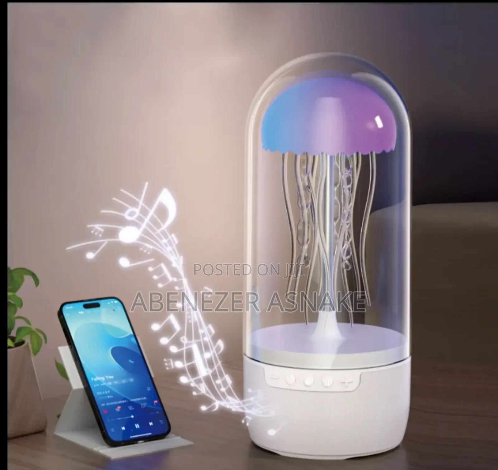 Jellyfish Lamp Bluetooth Speaker