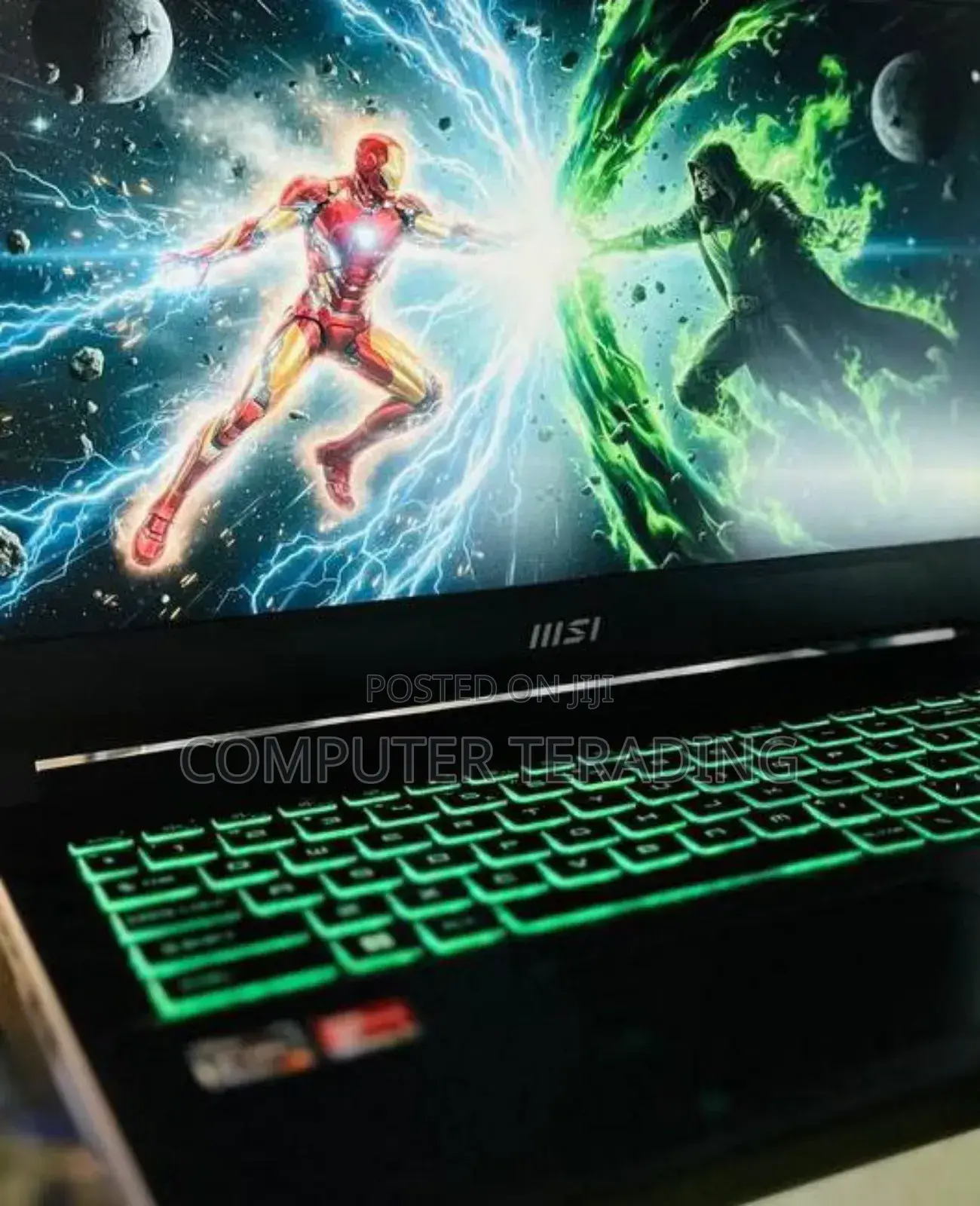 New Laptop MSI 16GB AMD Ryzen 7 SSD 512GB