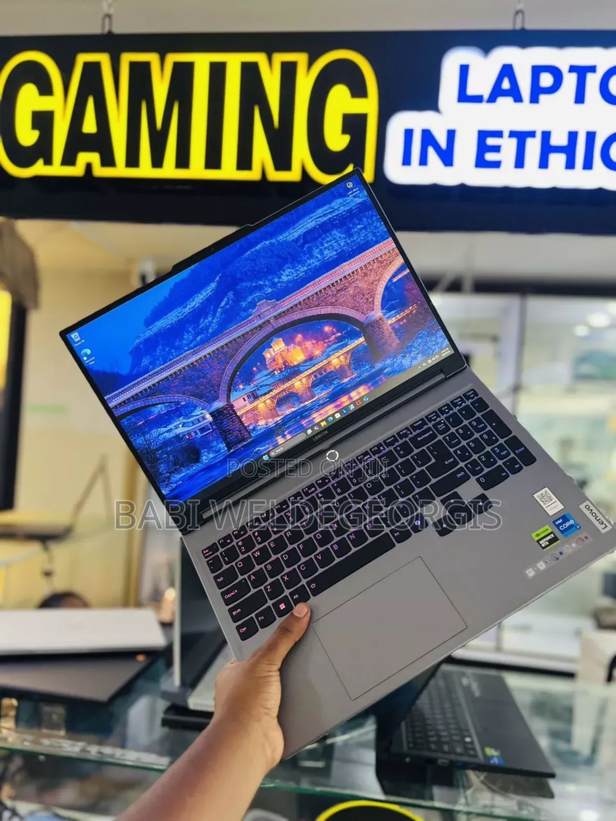 New Laptop Lenovo Legion 5 16GB Intel Core i7 SSD 1T