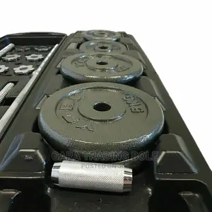 Dumbbell and Barbellበቤቶ ስፖርት ይስሩ ጤናዎን ይጠብቁ