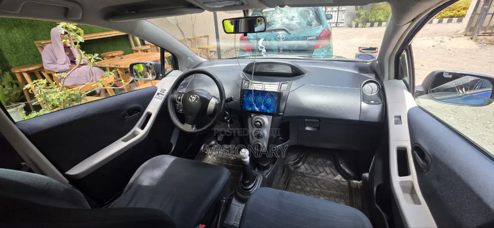 Toyota Yaris 2008 Blue