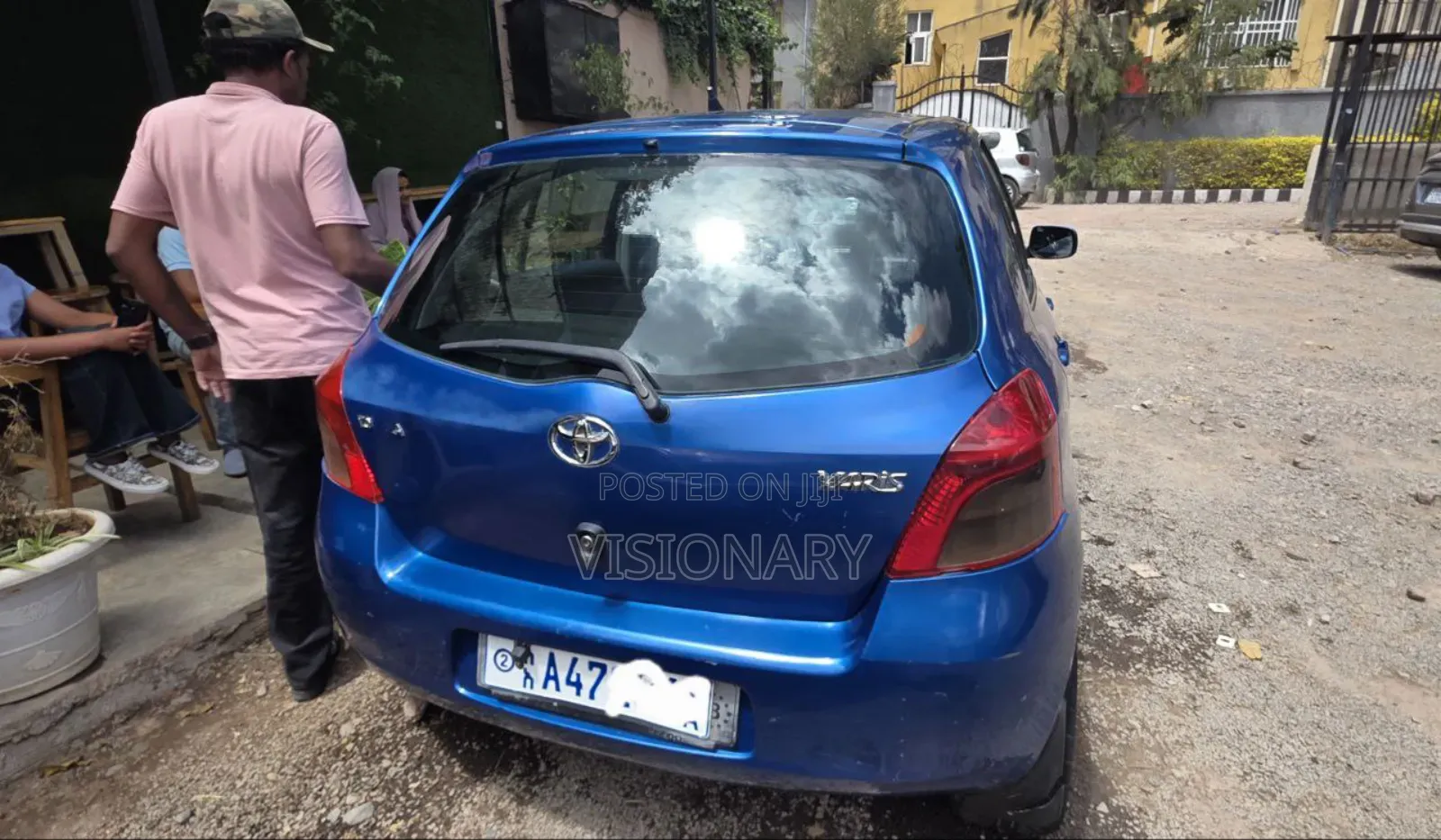 Toyota Yaris 2008 Blue