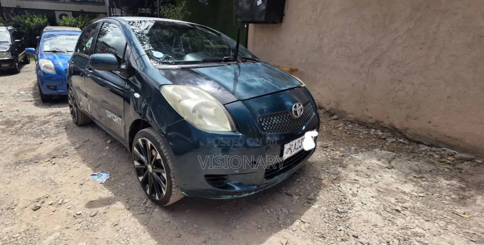 Toyota Yaris 2007 Green