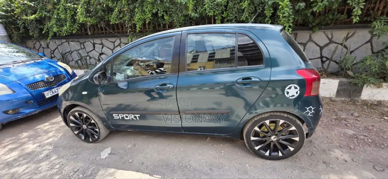 Toyota Yaris 2007 Green