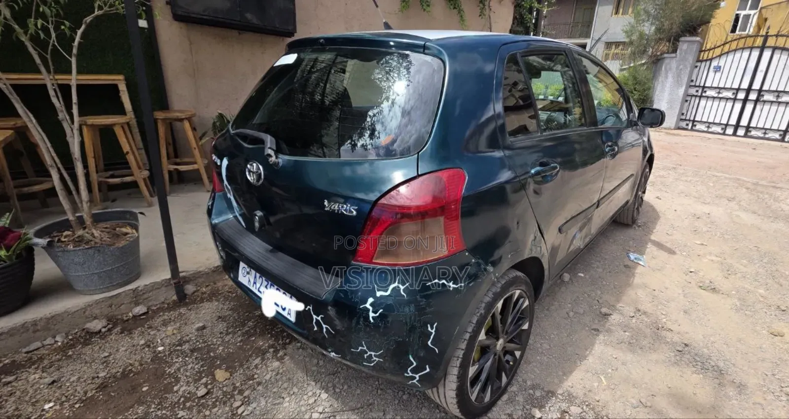 Toyota Yaris 2007 Green