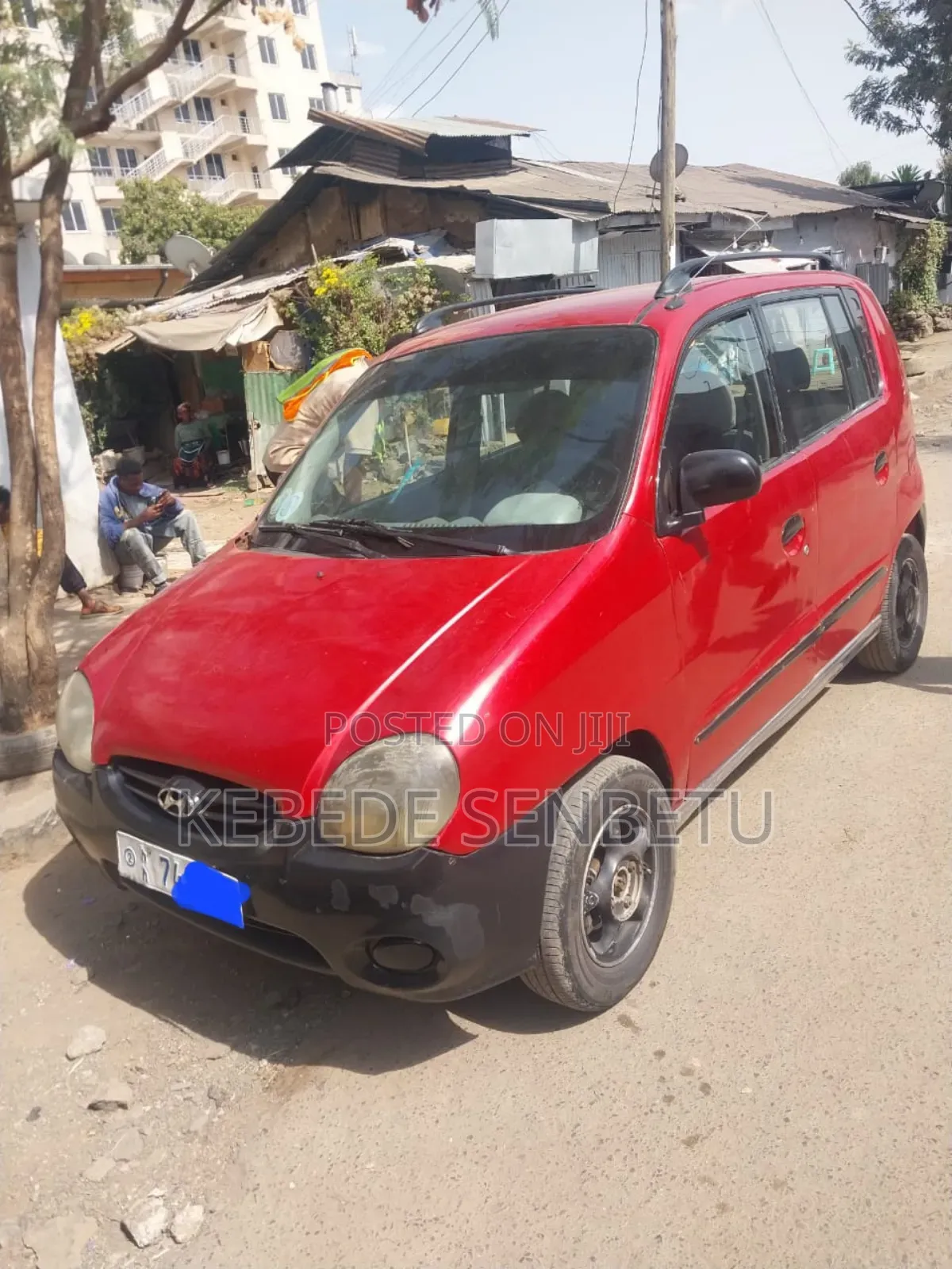 Hyundai Atos 1998 Red