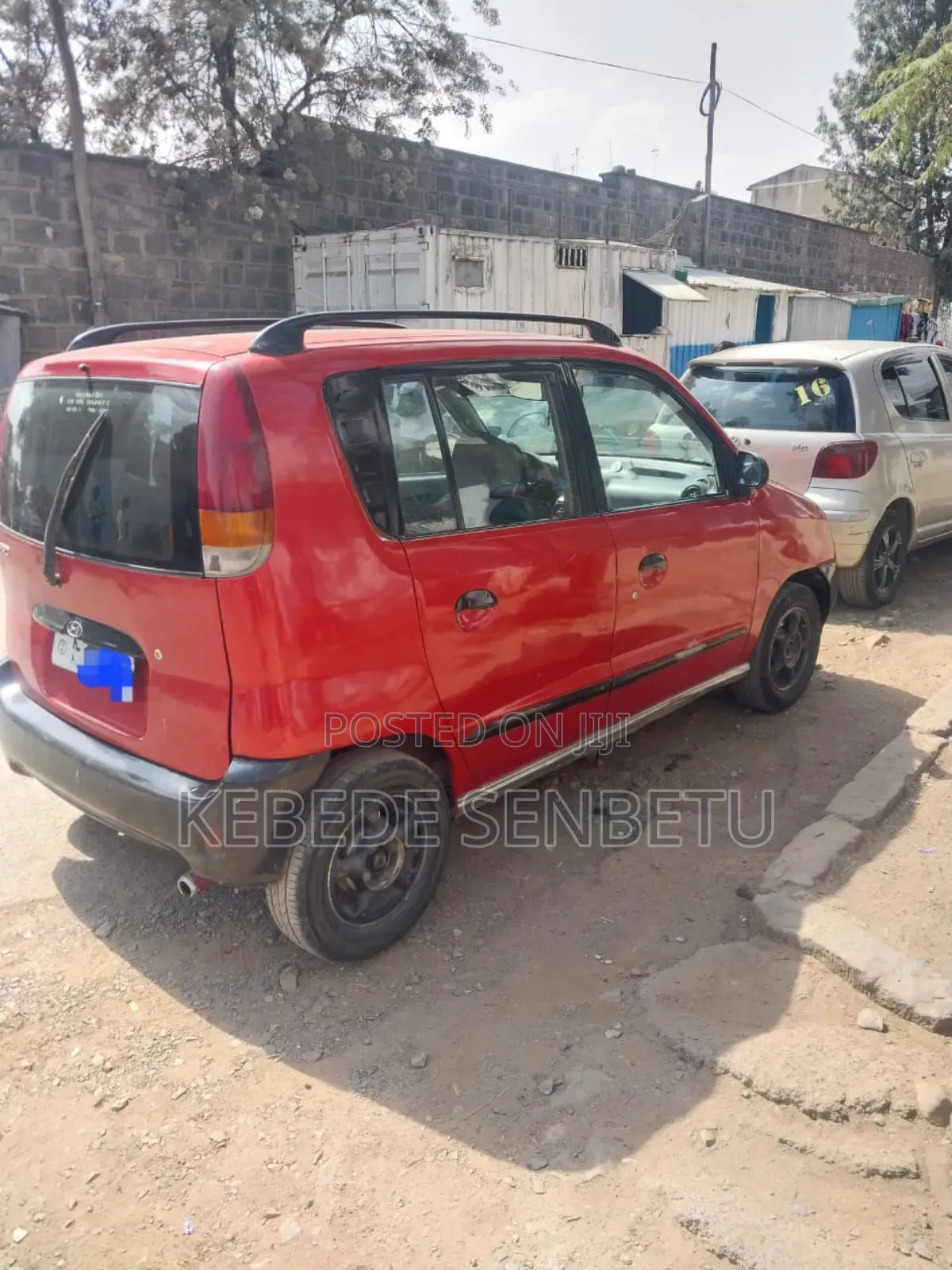 Hyundai Atos 1998 Red