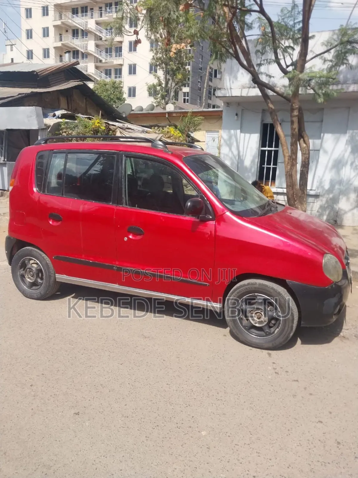 Hyundai Atos 1998 Red