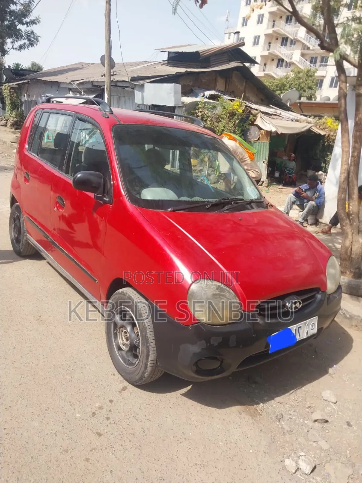 Hyundai Atos 1998 Red