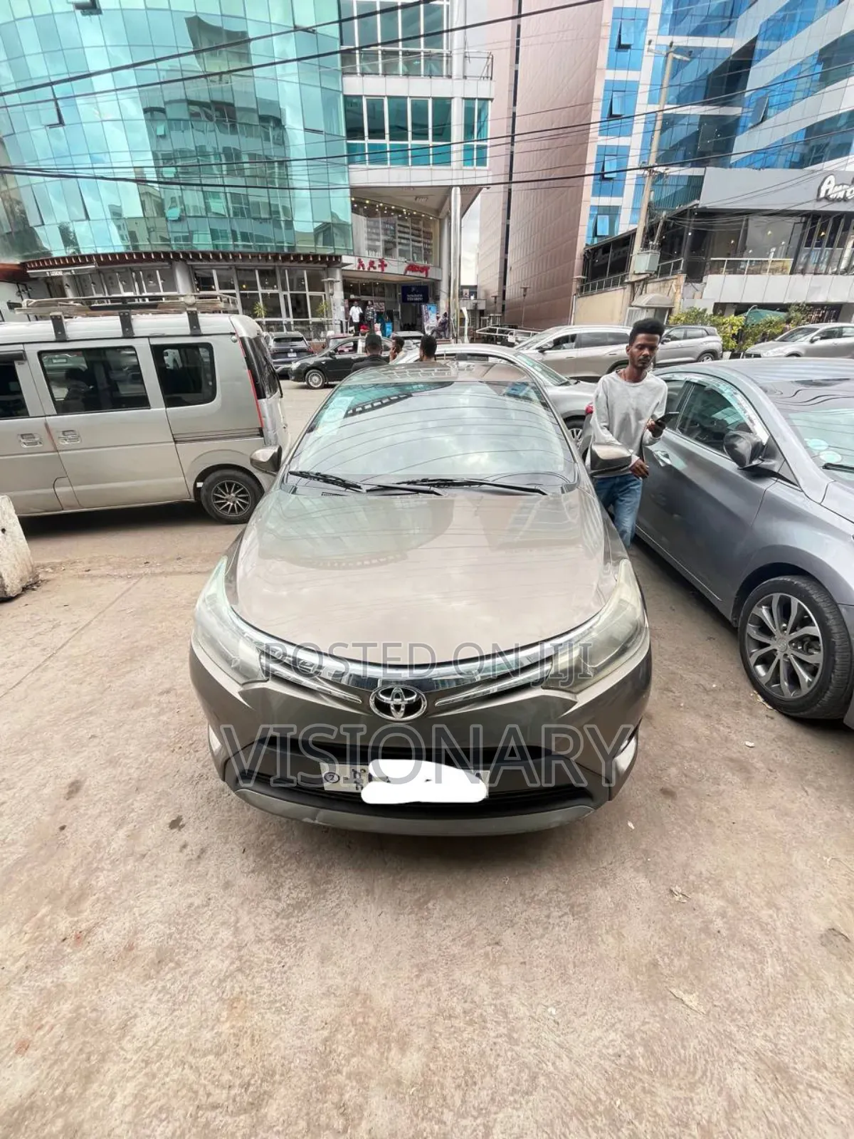 Toyota Yaris 2014 Gray