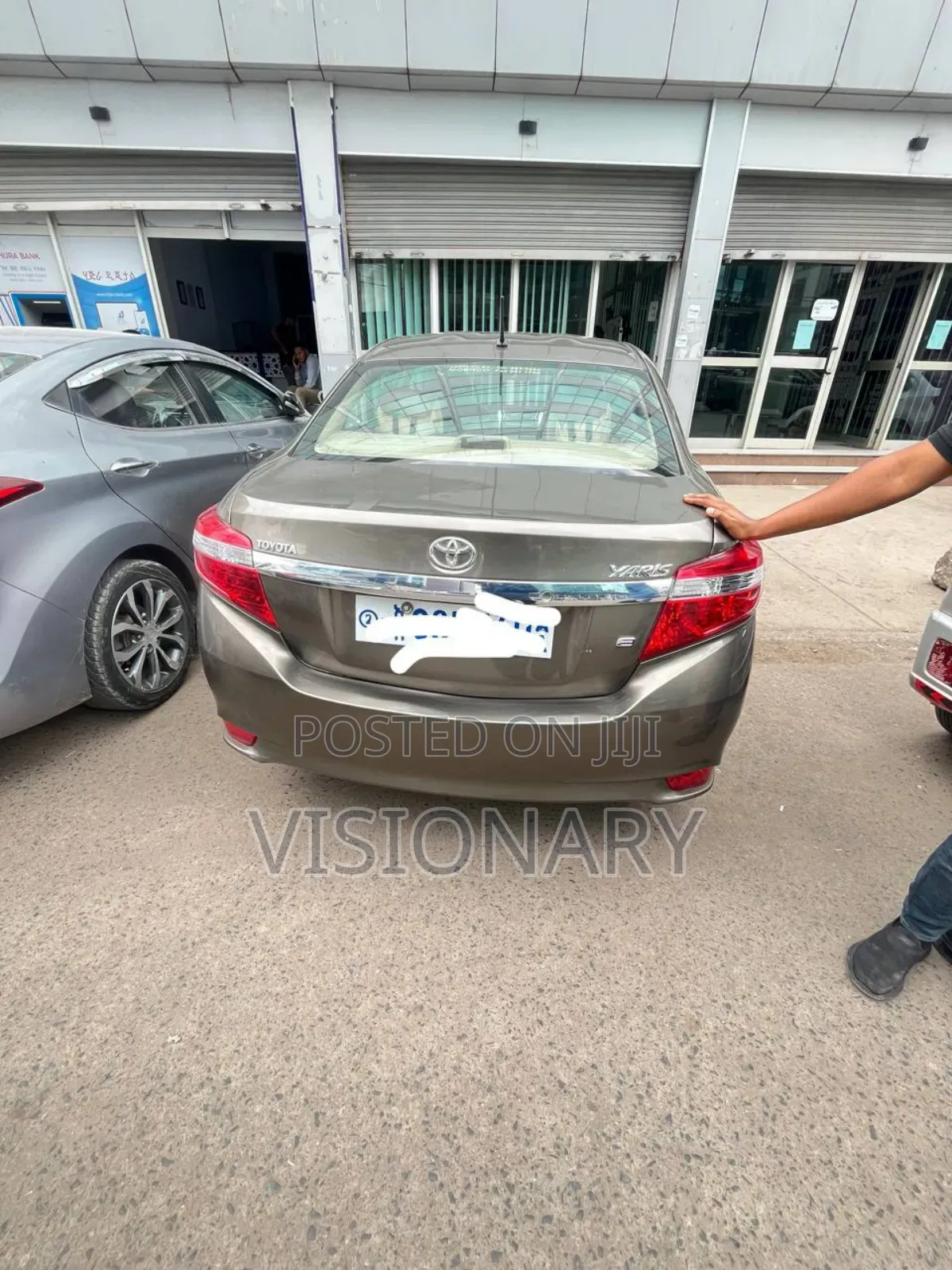 Toyota Yaris 2014 Gray