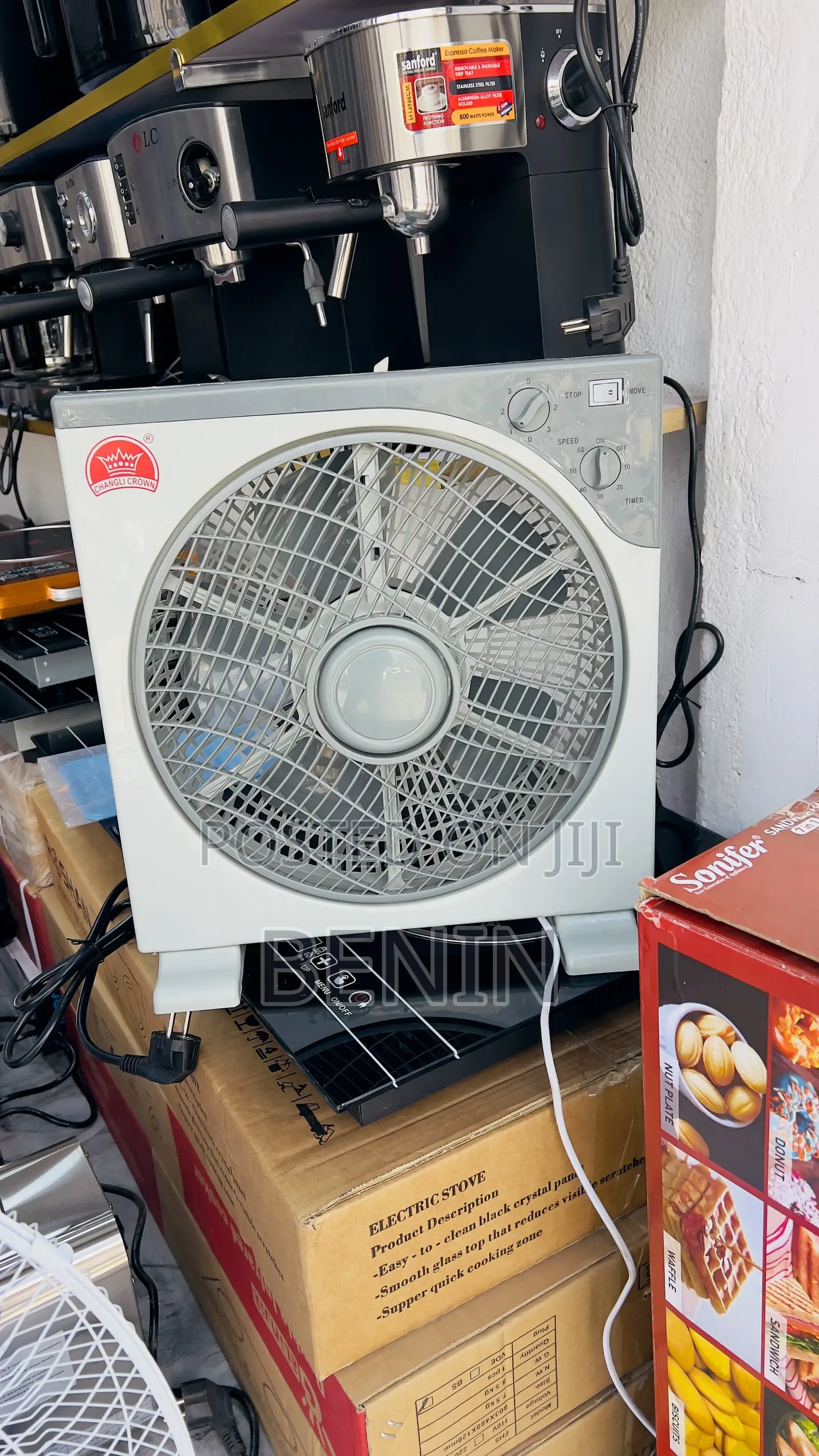 Crown Box Fan Brand New Delivery