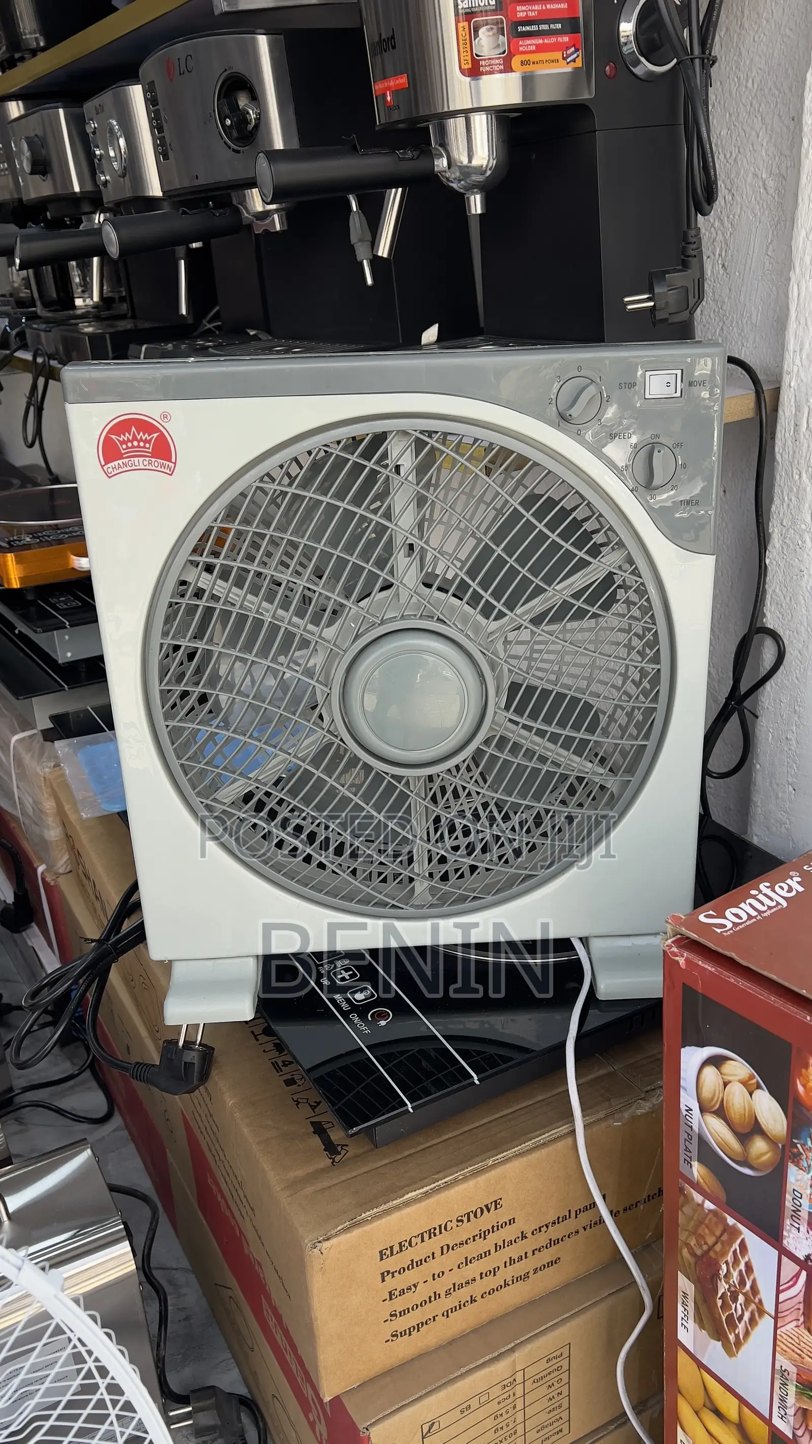 Crown Box Fan Brand New Delivery