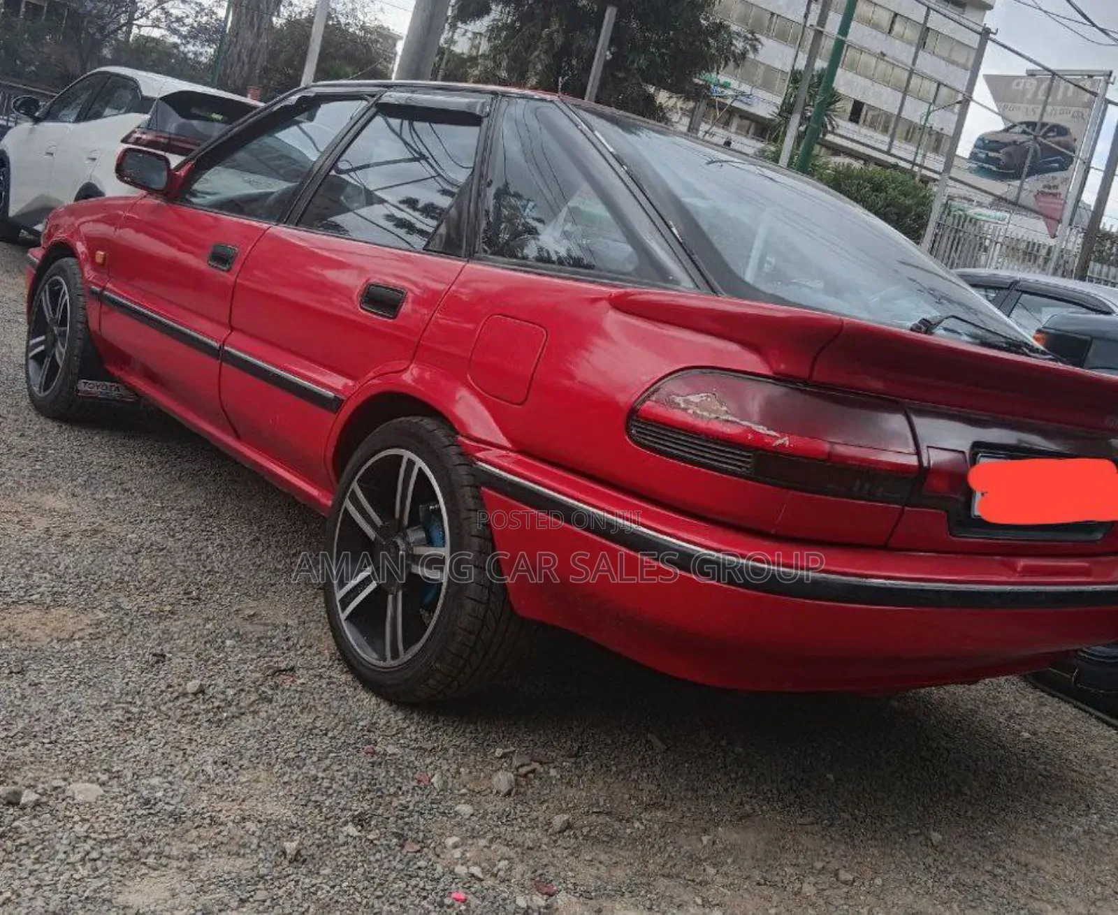 Toyota Corolla 1991 Red