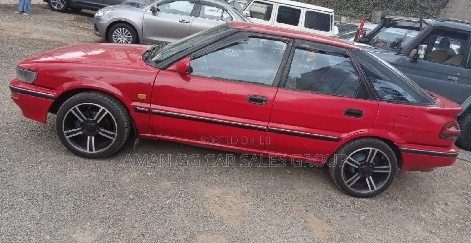 Toyota Corolla 1991 Red
