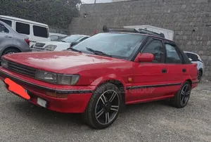 Toyota Corolla 1991 Red