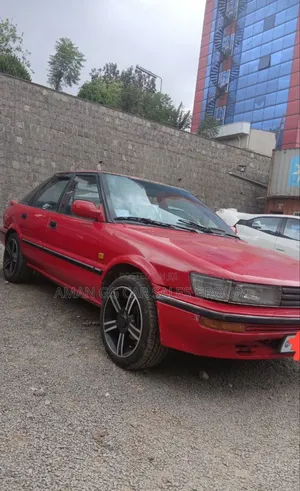 Toyota Corolla 1991 Red