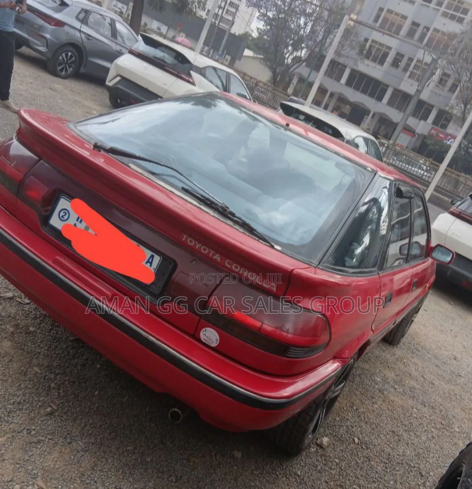 Toyota Corolla 1991 Red