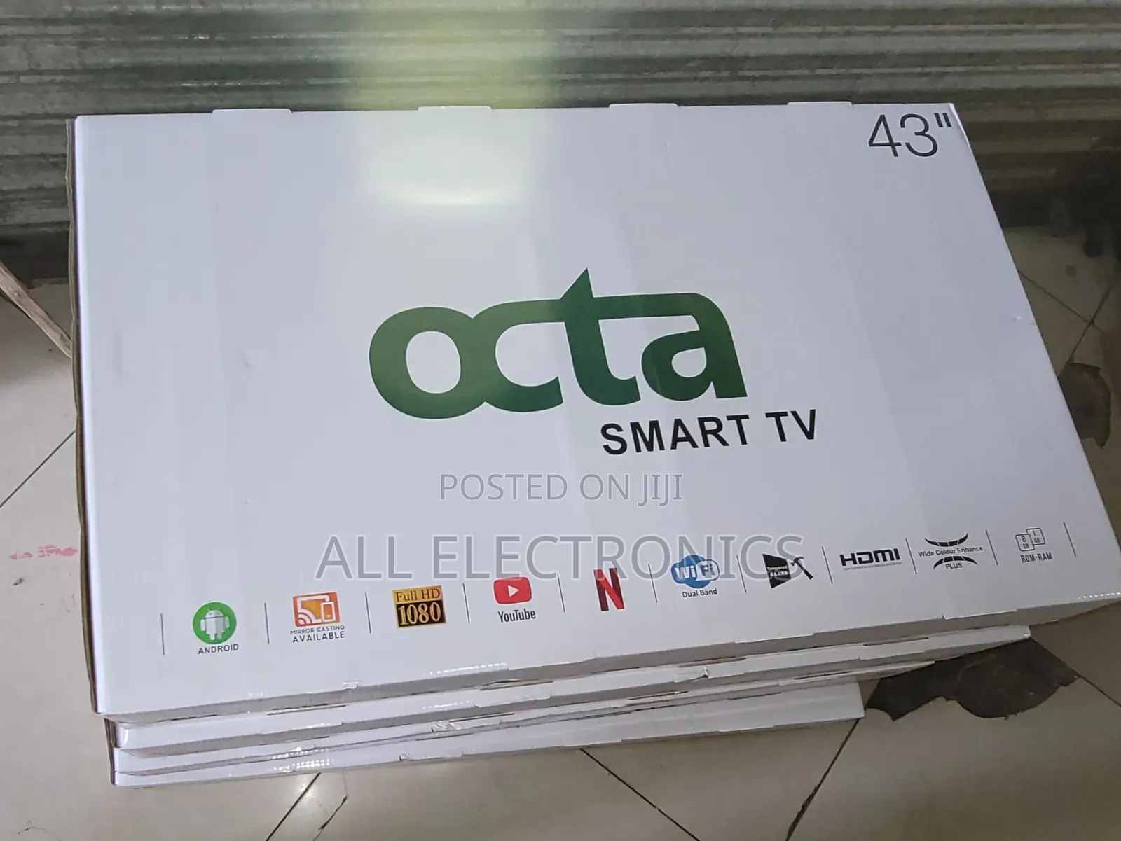 Octa Japan 43inch Smart Tv