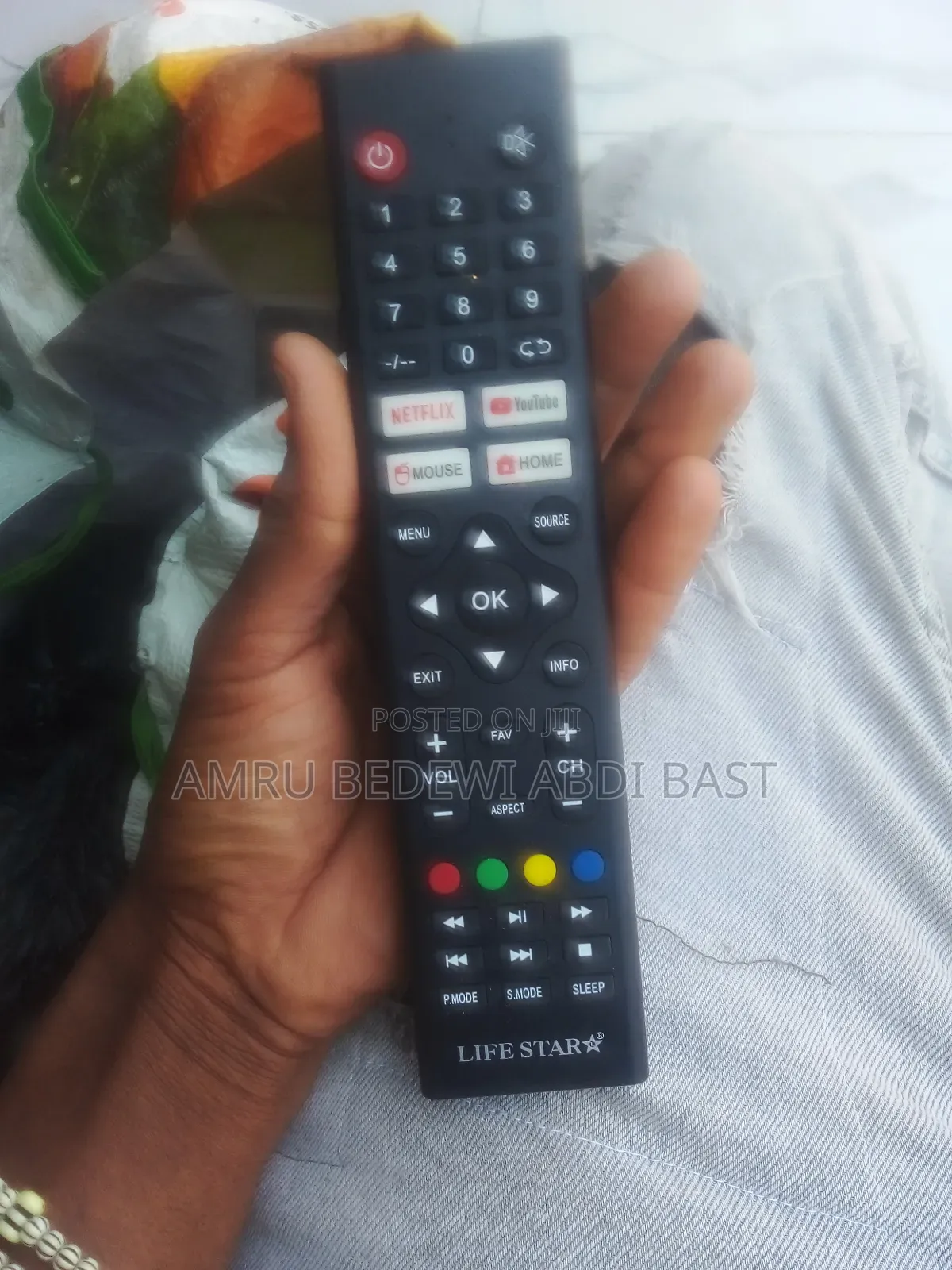 Laif Star Tv Remote Control