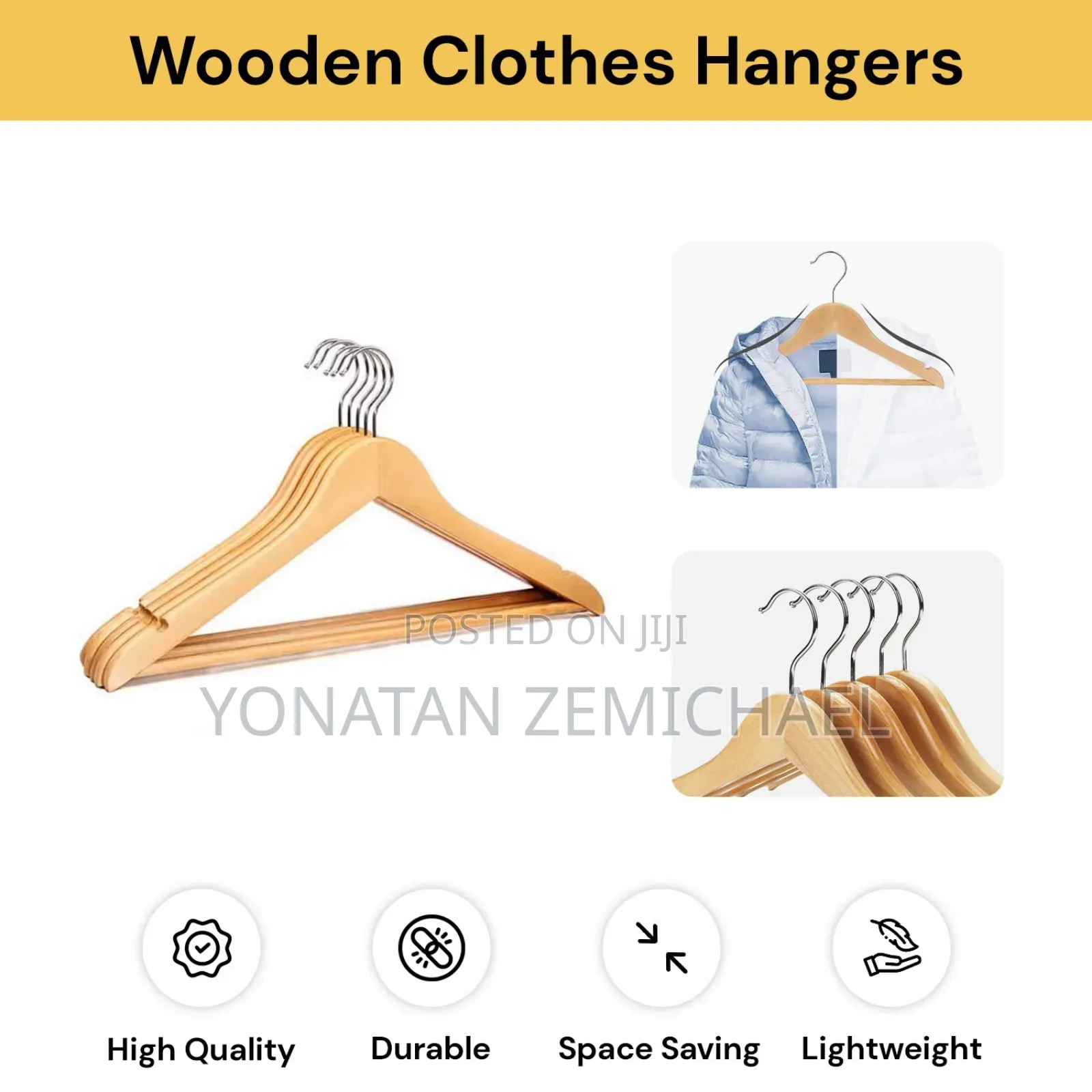 Wood Hanger(Imported)