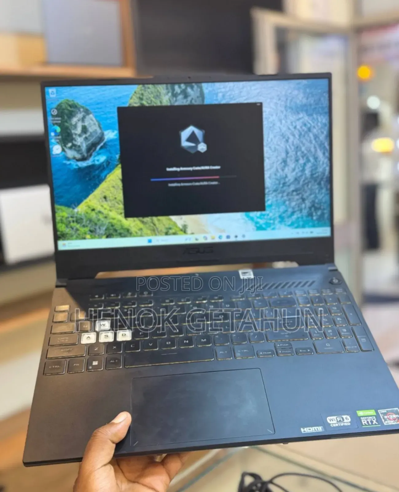 New Laptop Asus TUF Gaming A15 16GB AMD Ryzen 7 SSD 512GB