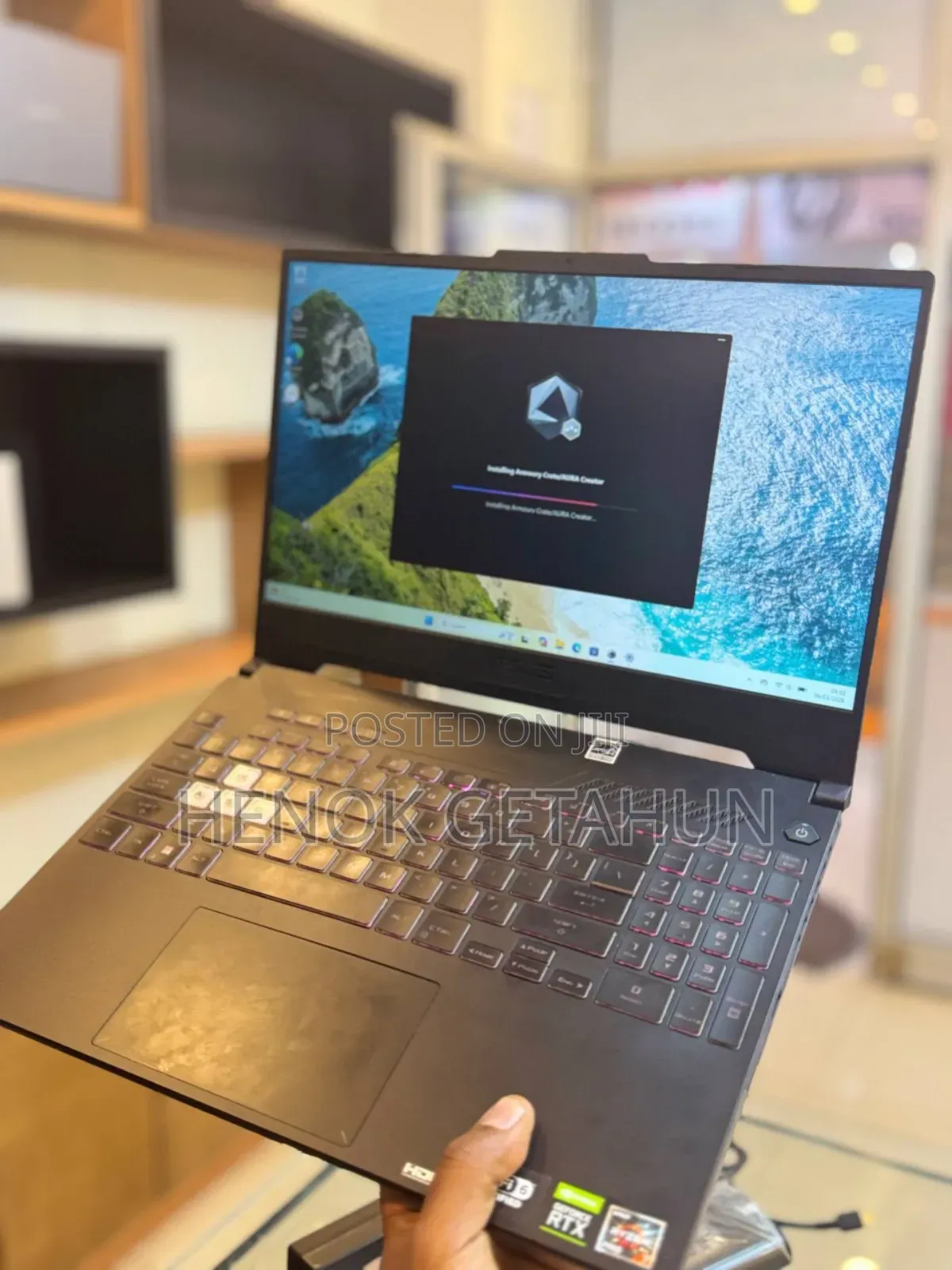 New Laptop Asus TUF Gaming A15 16GB AMD Ryzen 7 SSD 512GB