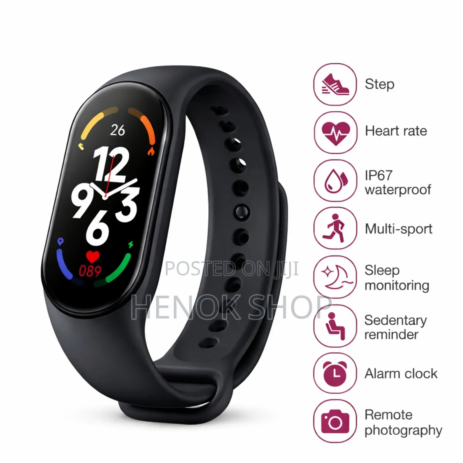 M7 Smart Band – Track Your Life in Style!