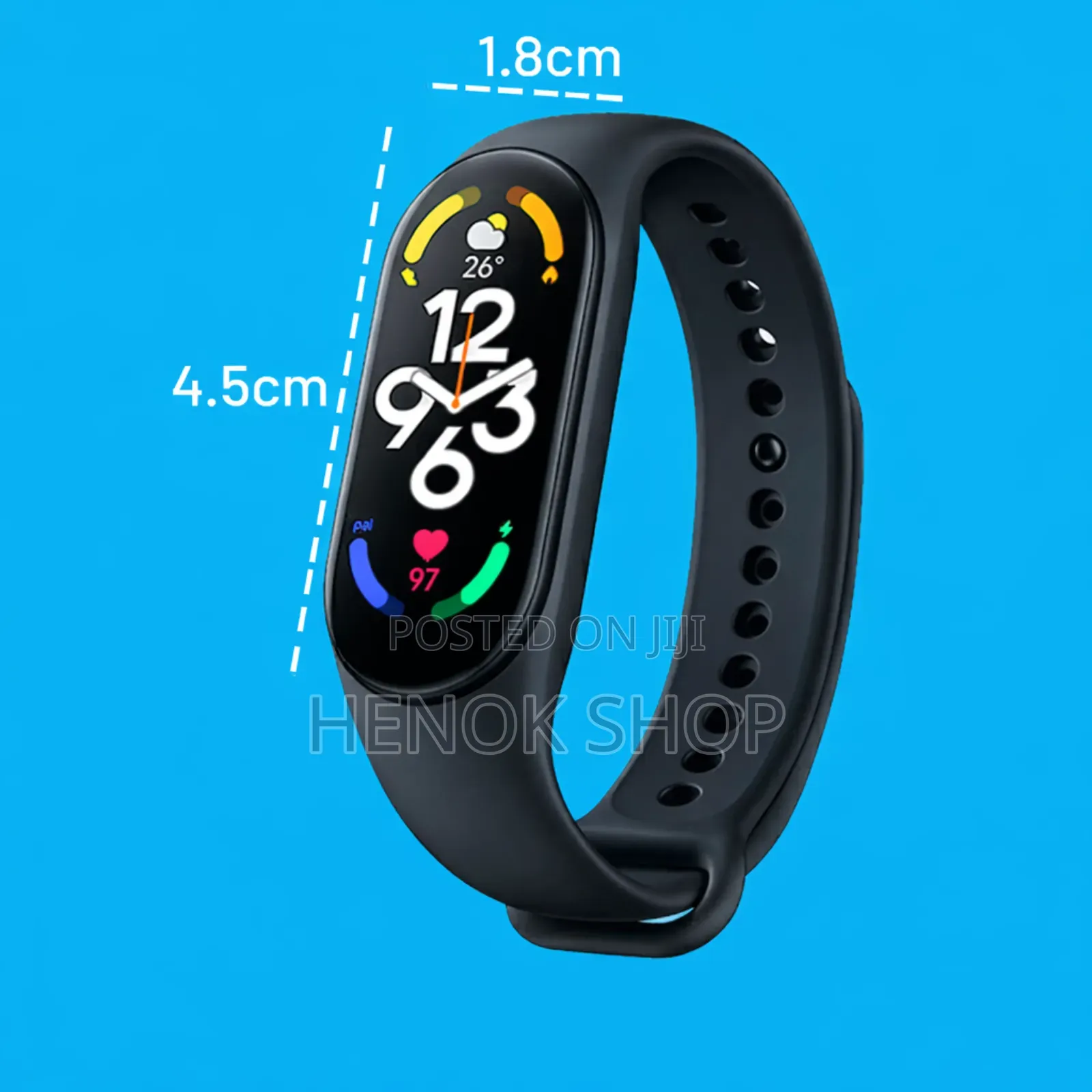 ነፃ Delivery + Full Color Screen – M7 Smart Band
