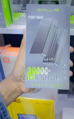 Fast Charging Calus P207 Max | 20,000mah Power Bank | Long Battery