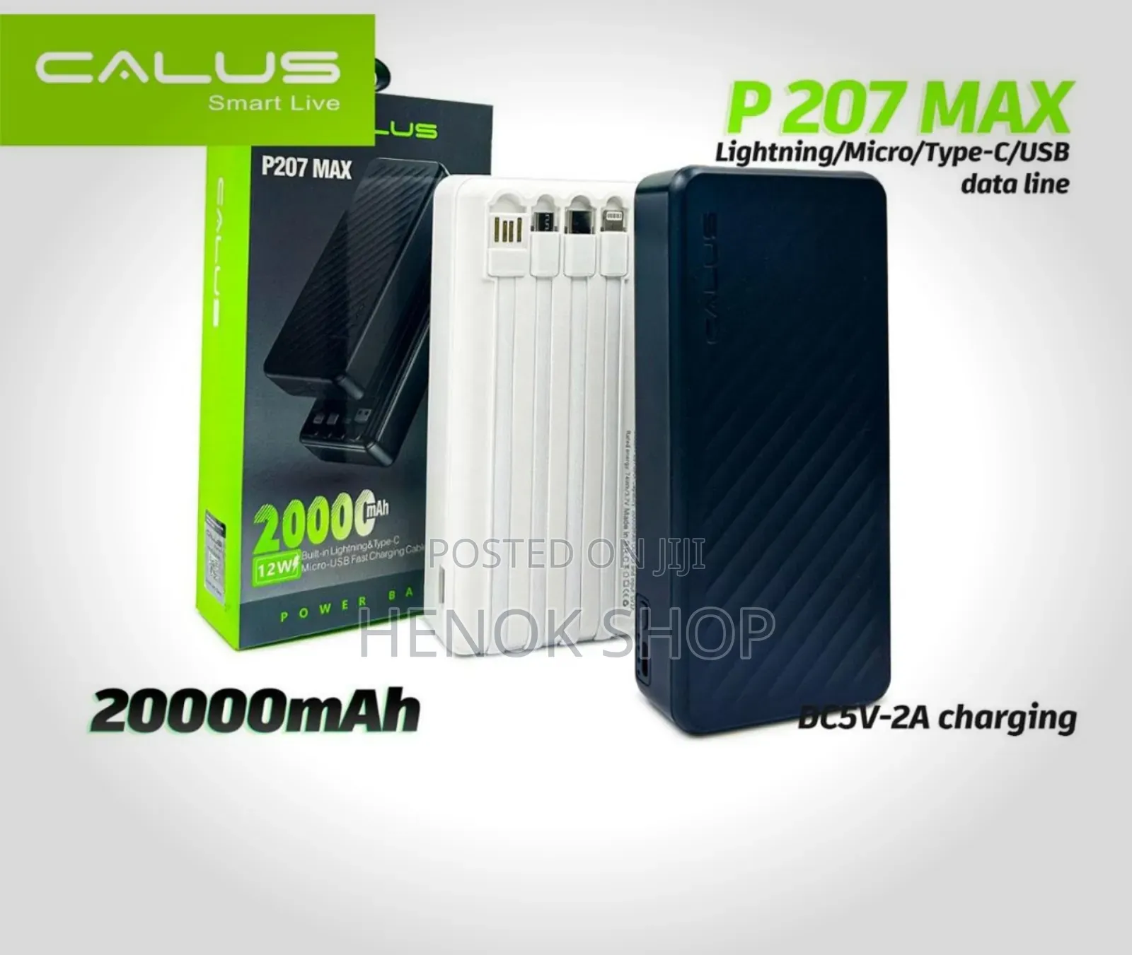 5% Charge ቀረ | Calus P207 Max – Travel, Work Play