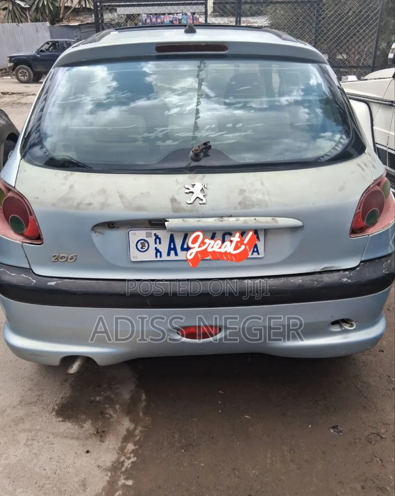 Peugeot 206 2004 Blue