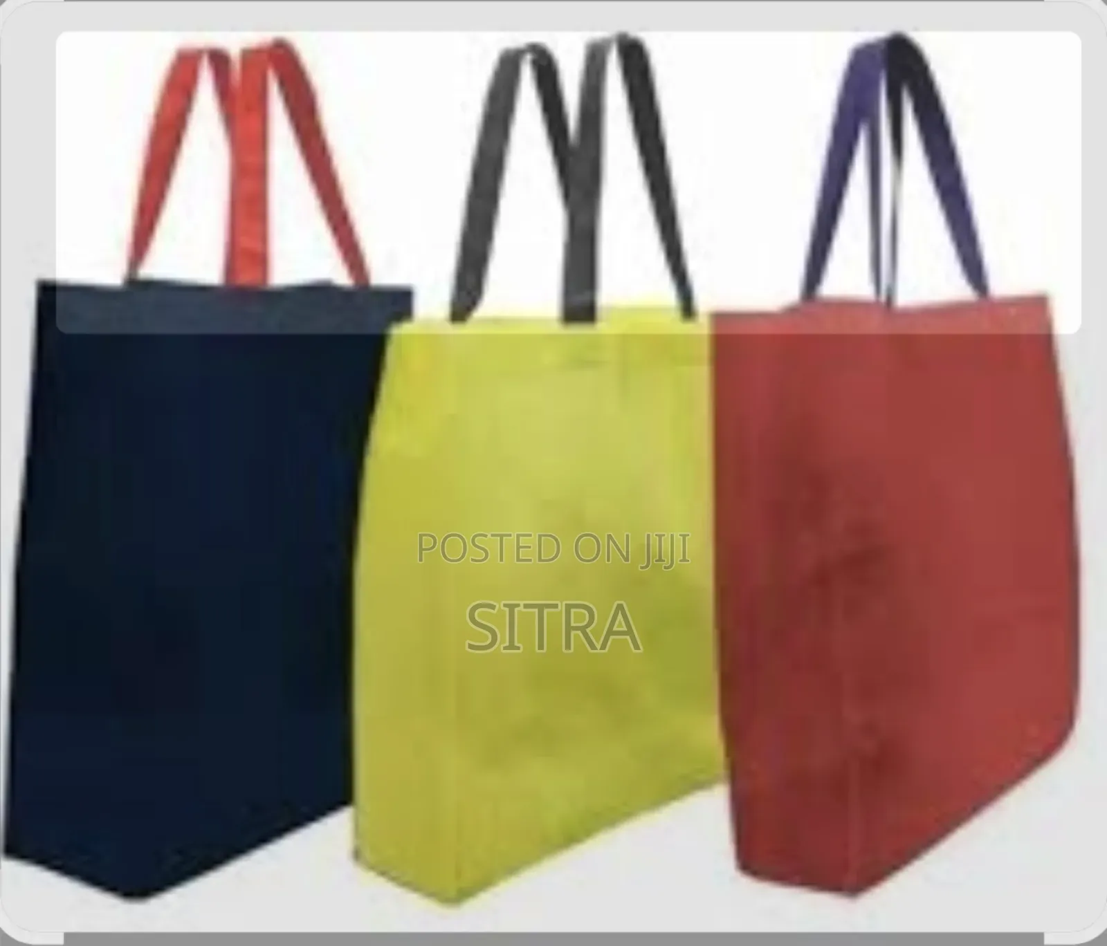 Green Abay የጨርቅ ዘንቢል ፌስታልን የሚተካ የ እቃ መያዣ ዘንቢል የጨርቅ ቦርሳ