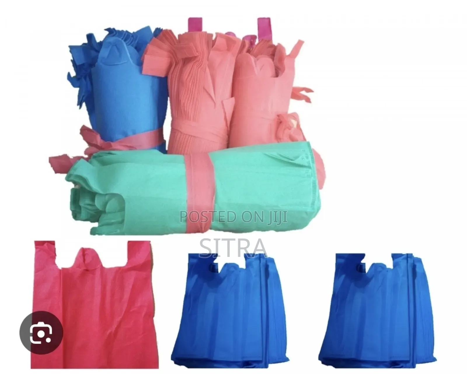 Green Abay የጨርቅ ዘንቢል ፌስታልን የሚተካ የ እቃ መያዣ ዘንቢል የጨርቅ ቦርሳ