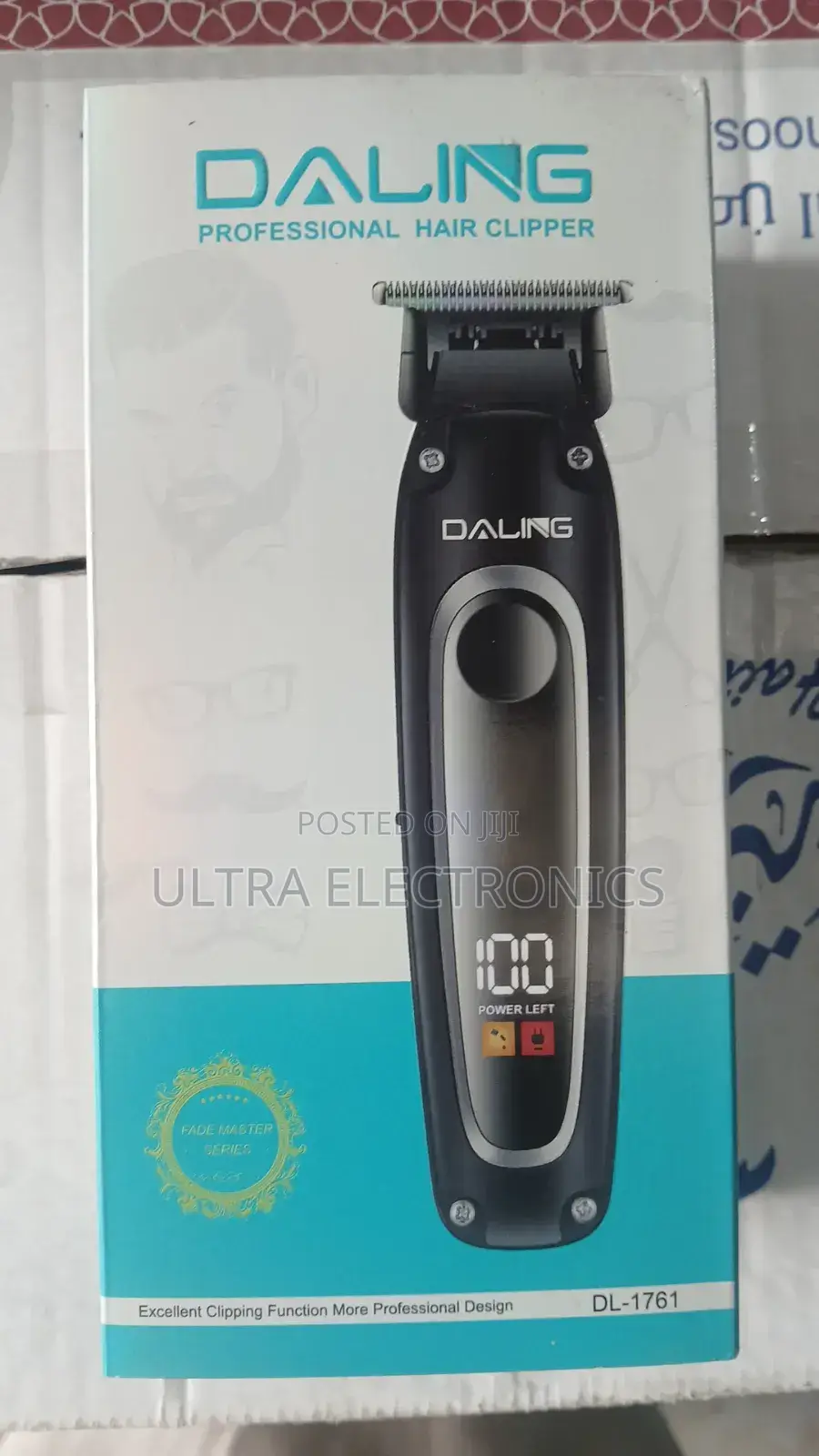 የፀጉር ማሽን Daling Dl- Professional Hair Clipper.
