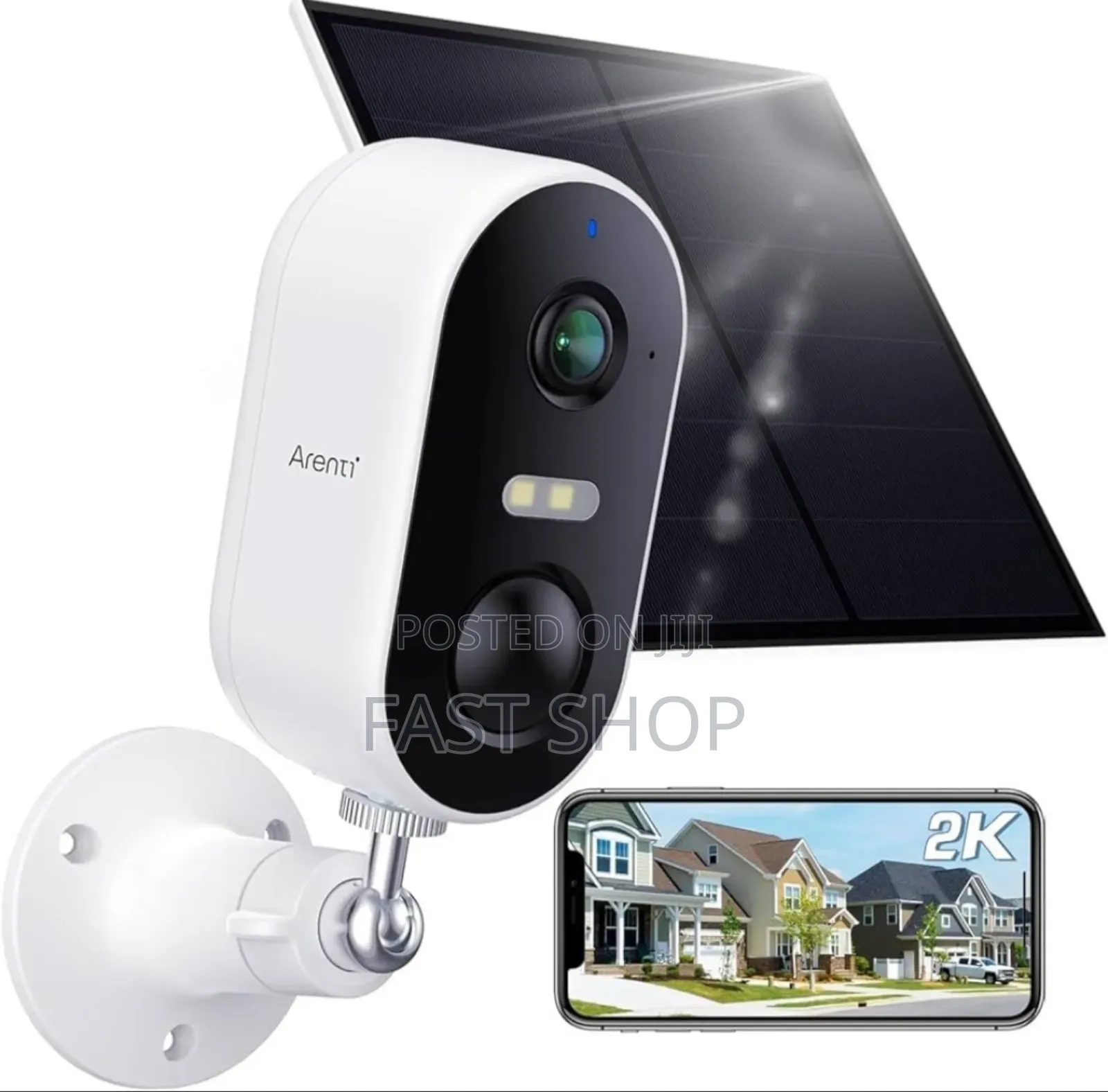 Arenti Go1 + Sp1 Solar Security Camera