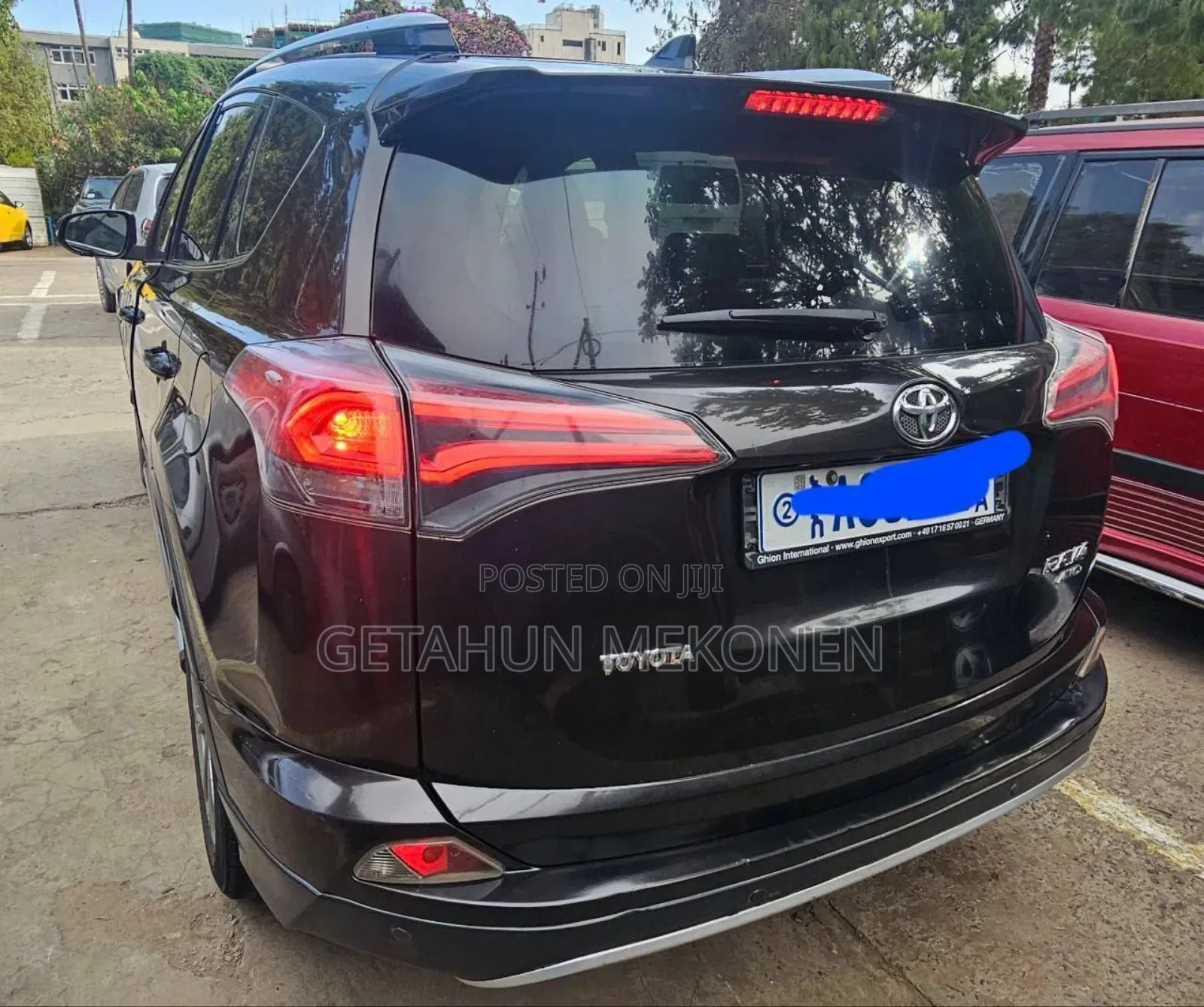 Toyota RAV4 2018 Burgundy