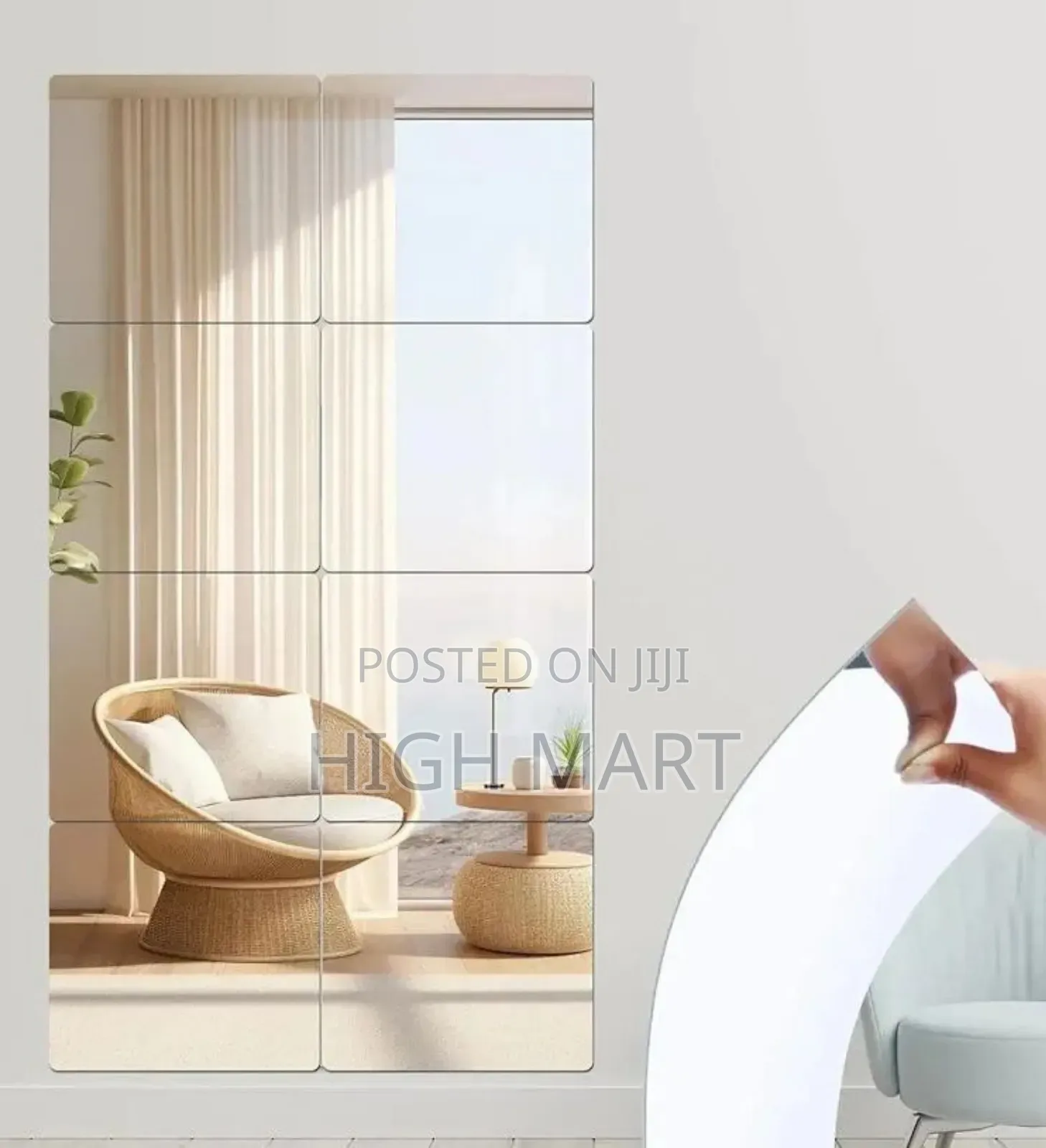 Acyleric Wall Sticker Mirror